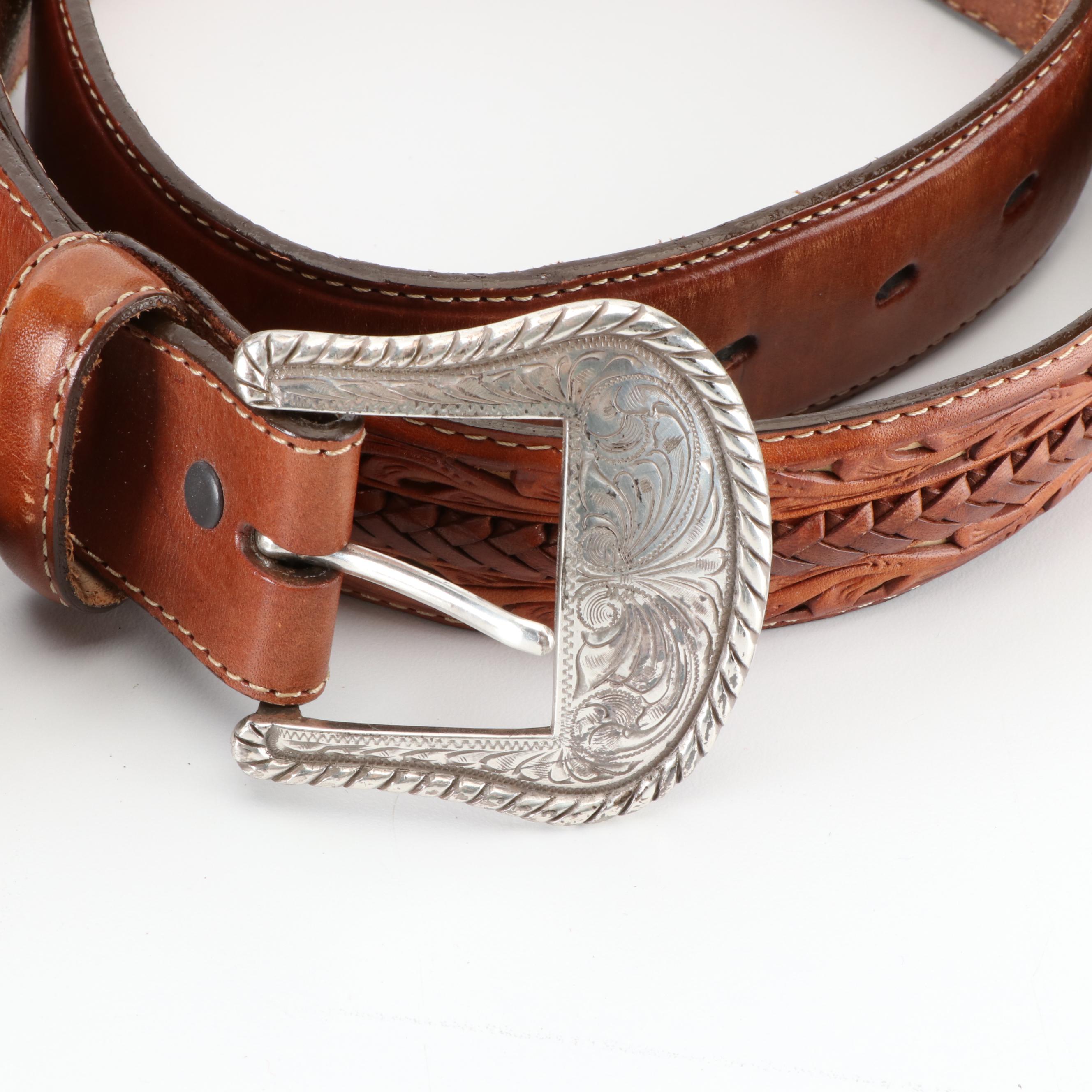 Nocona Belt Company, Ariat, and More Belts in Western Style and Woven Leather