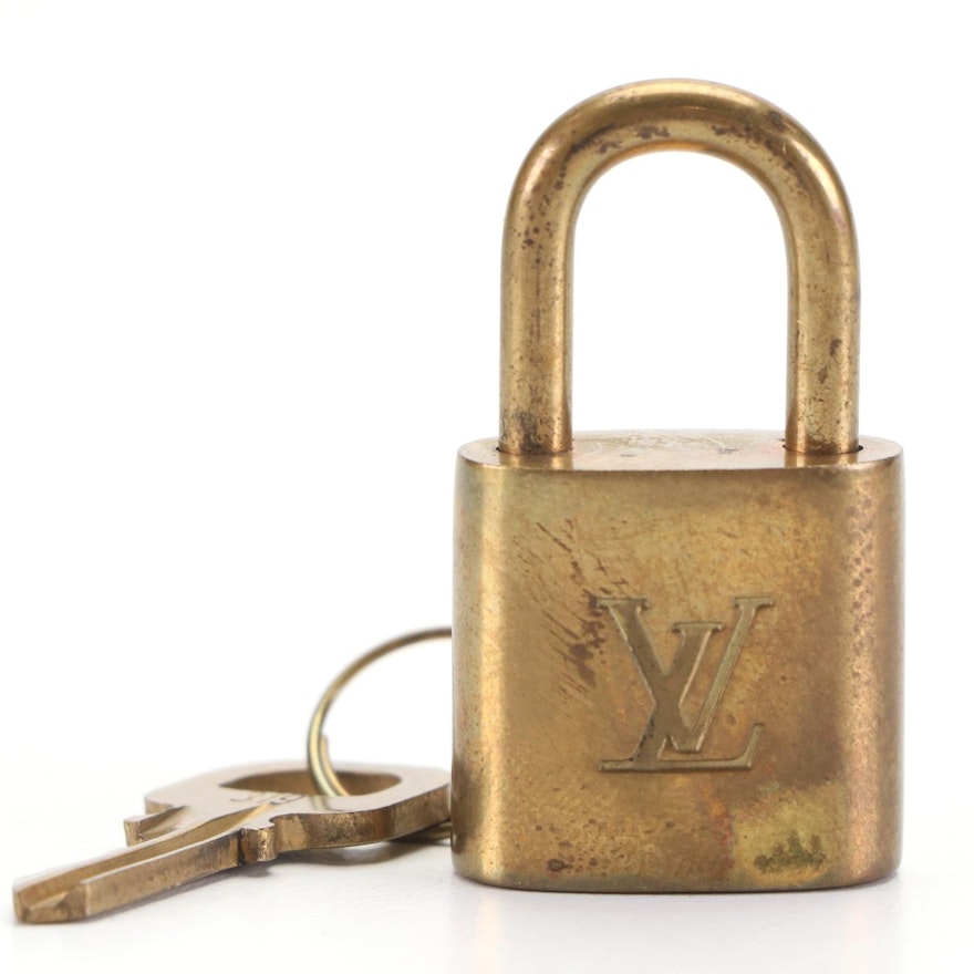 Louis Vuitton Padlock and Key