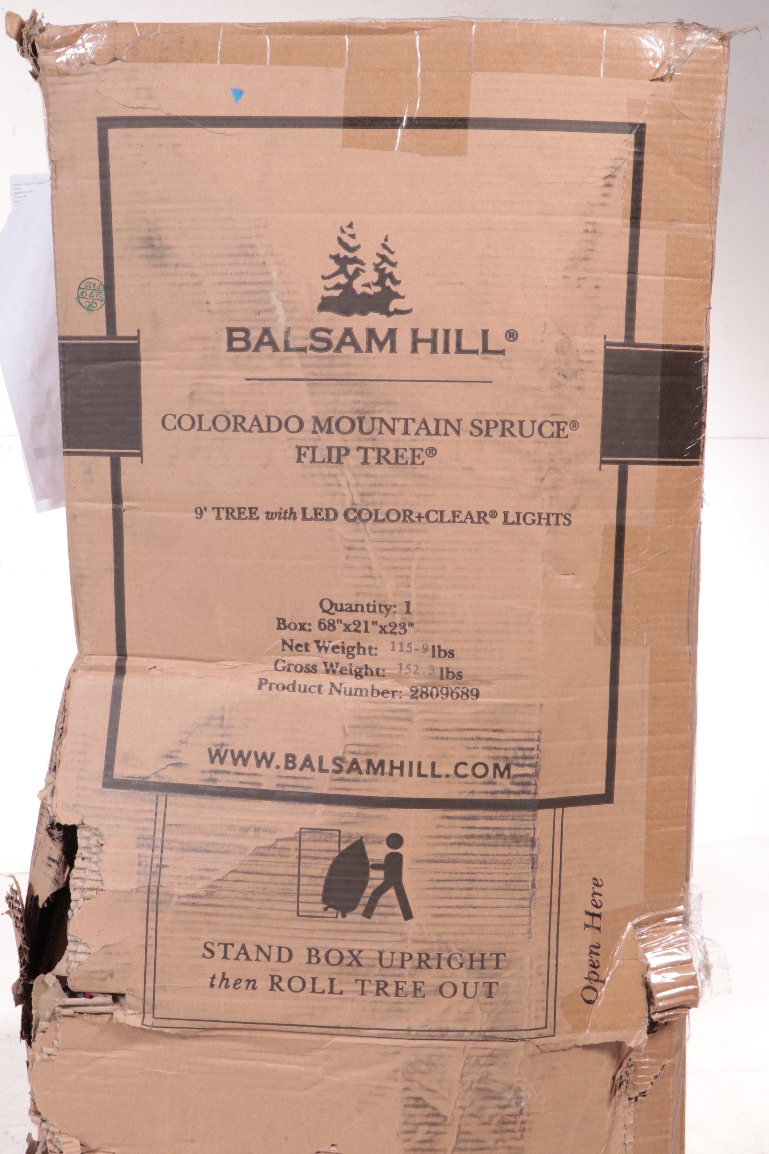 Balsam Hill Colorado Spruce Flip Tree