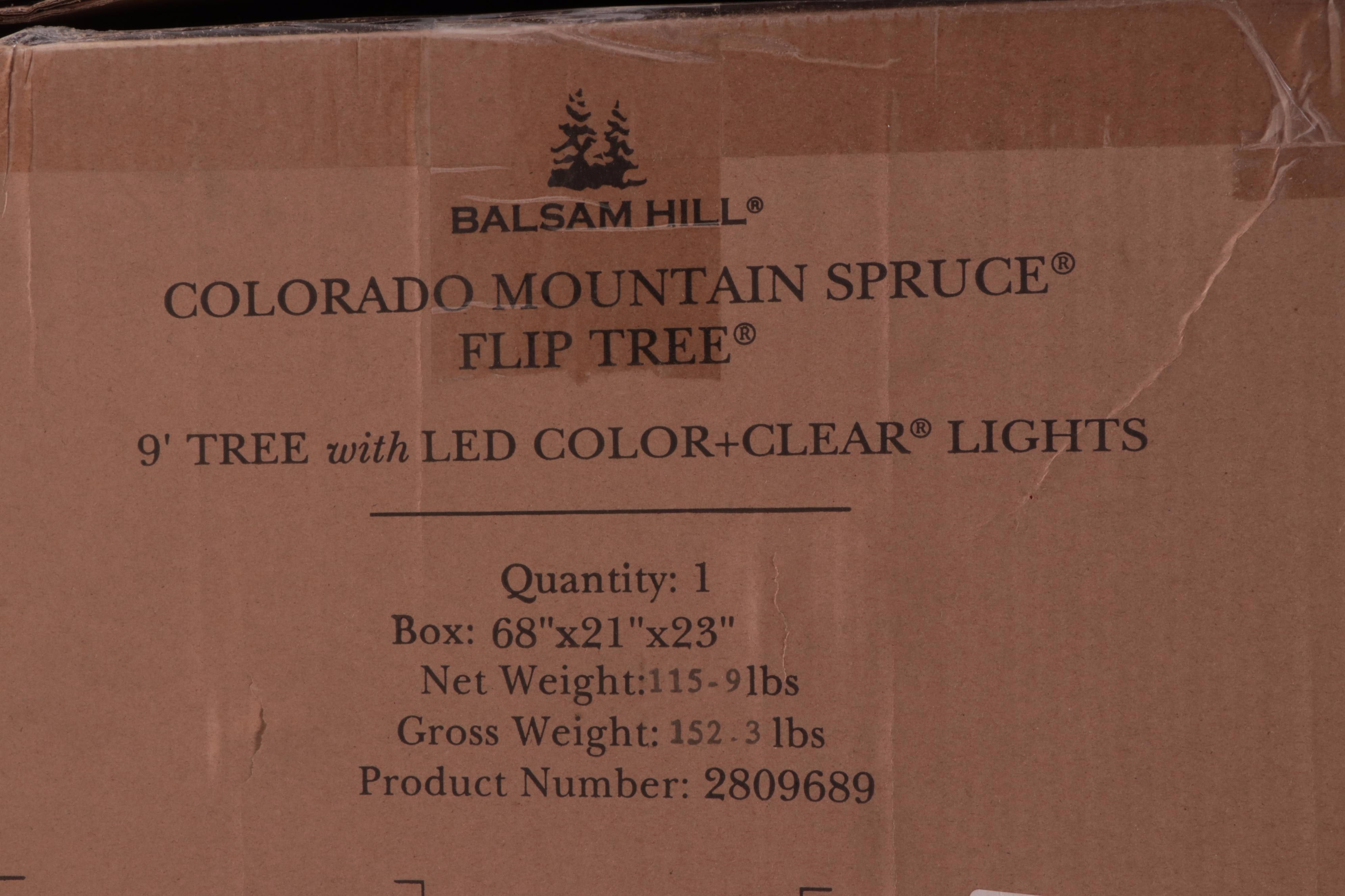 Balsam Hill Colorado Spruce Flip Tree