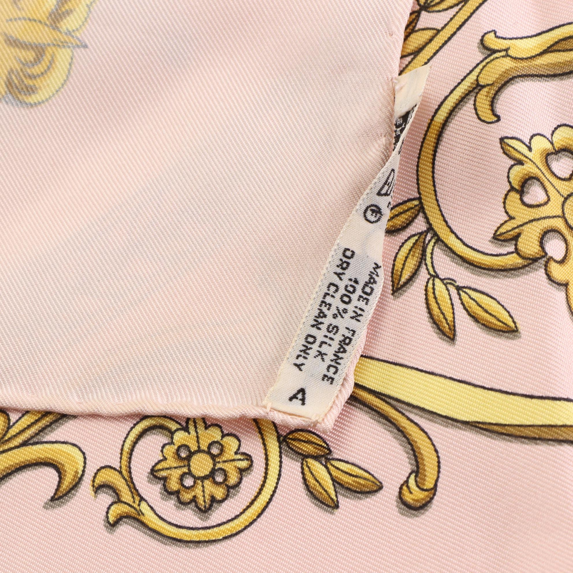 Hermès ''La Promenade de Longchamps'' Silk Twill Scarf