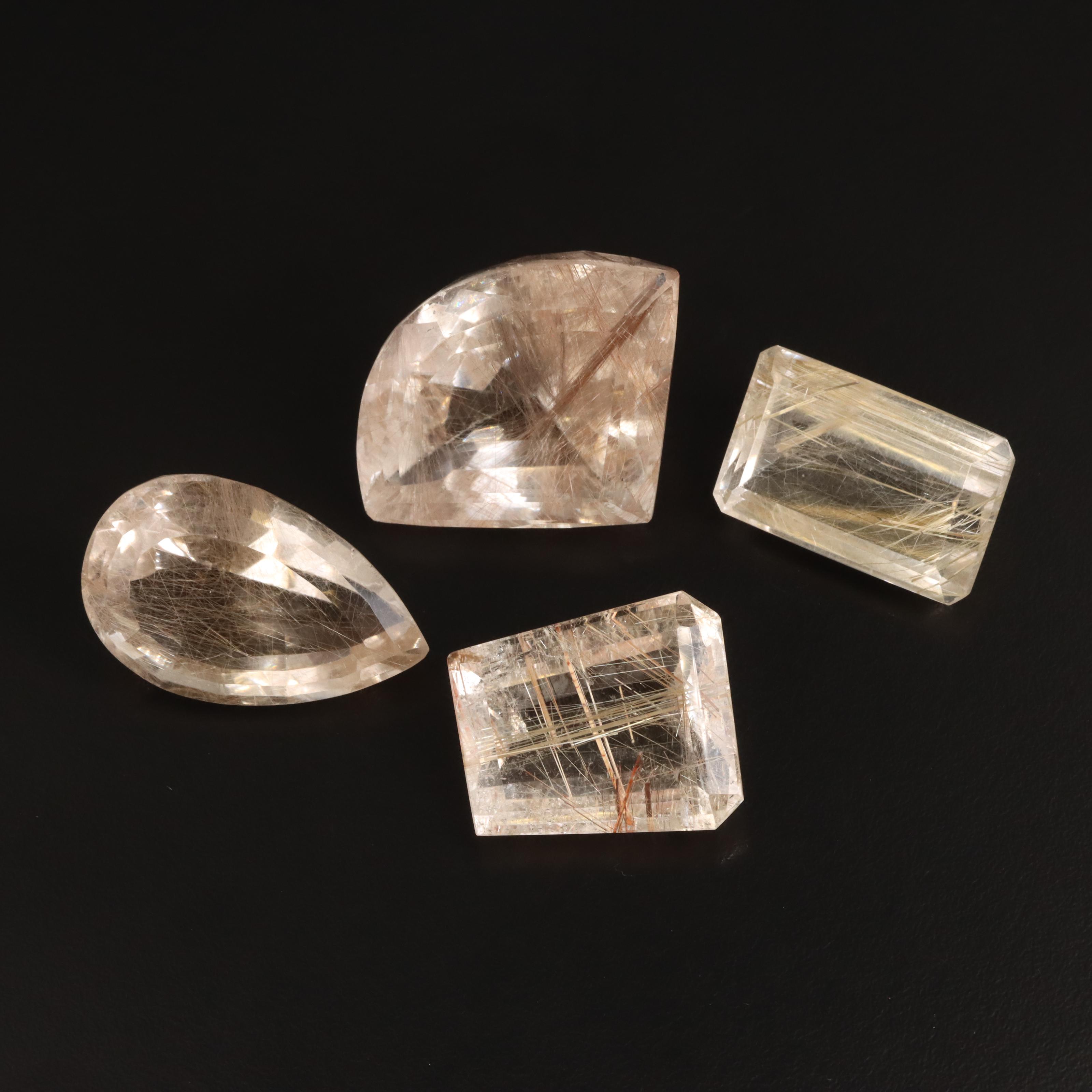 Loose 233.52 CTW Rutilated Quartz Selection