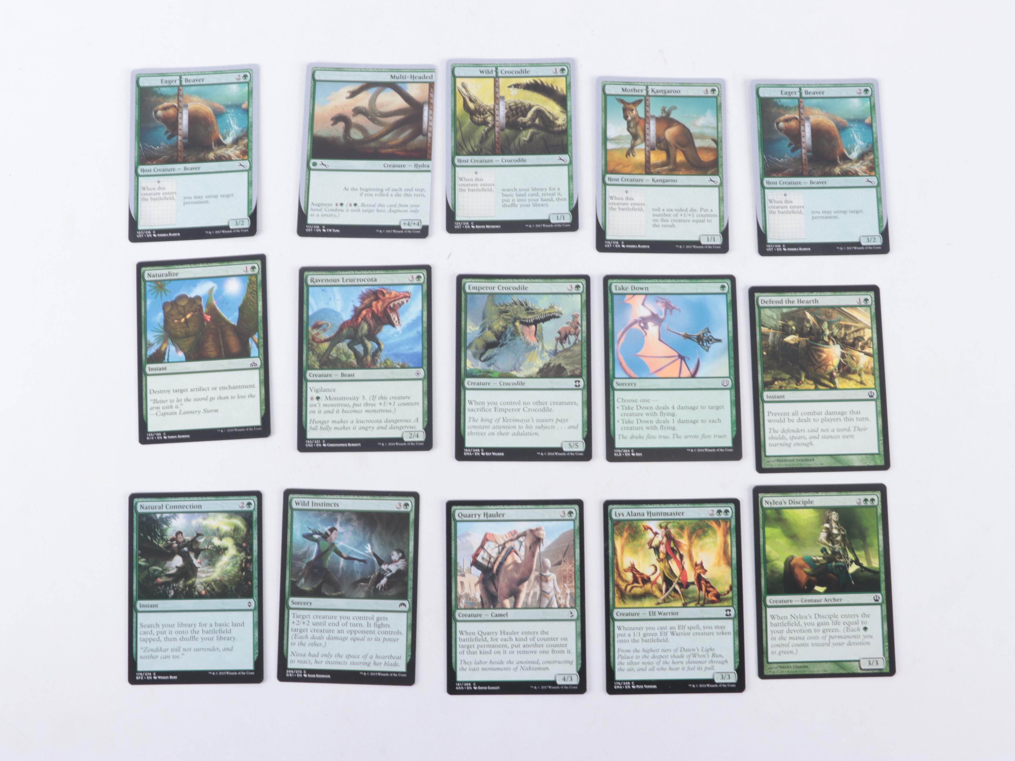 Magic: The Gathering Trading Cards With Uncommons, More, Playmats, 1990s–2020s