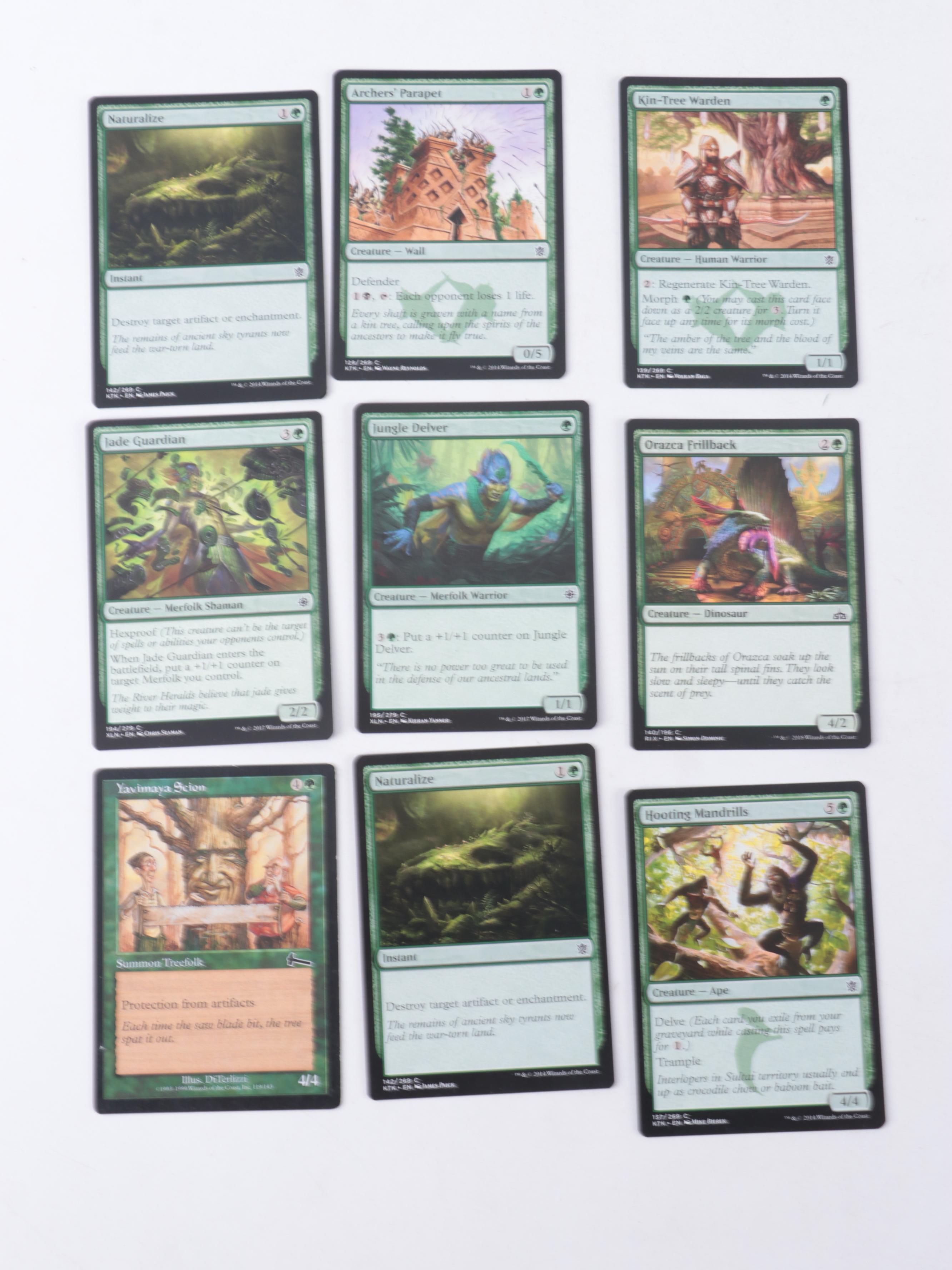 Magic: The Gathering Trading Cards With Uncommons, More, Playmats, 1990s–2020s