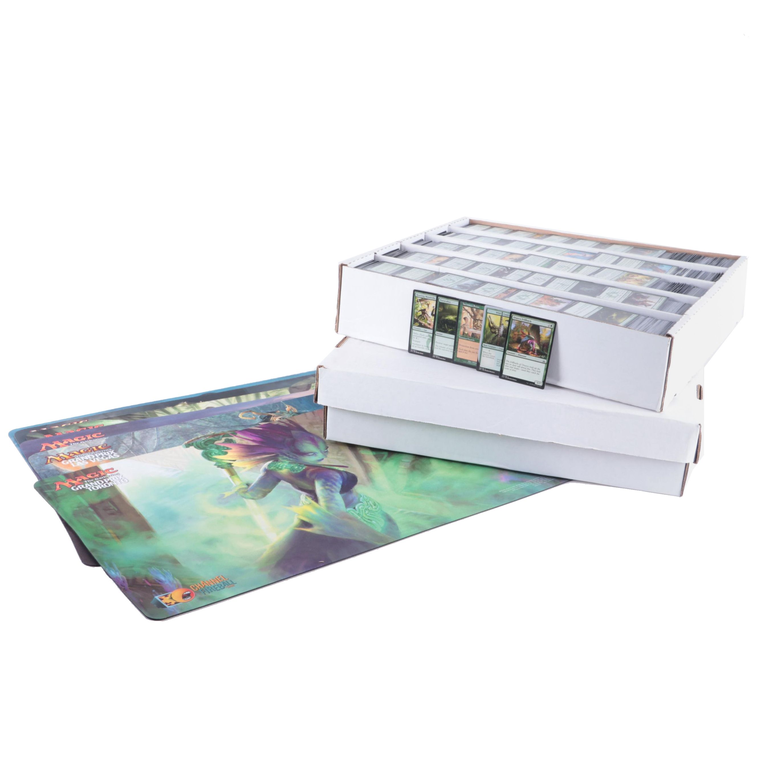 Magic: The Gathering Trading Cards With Uncommons, More, Playmats, 1990s–2020s