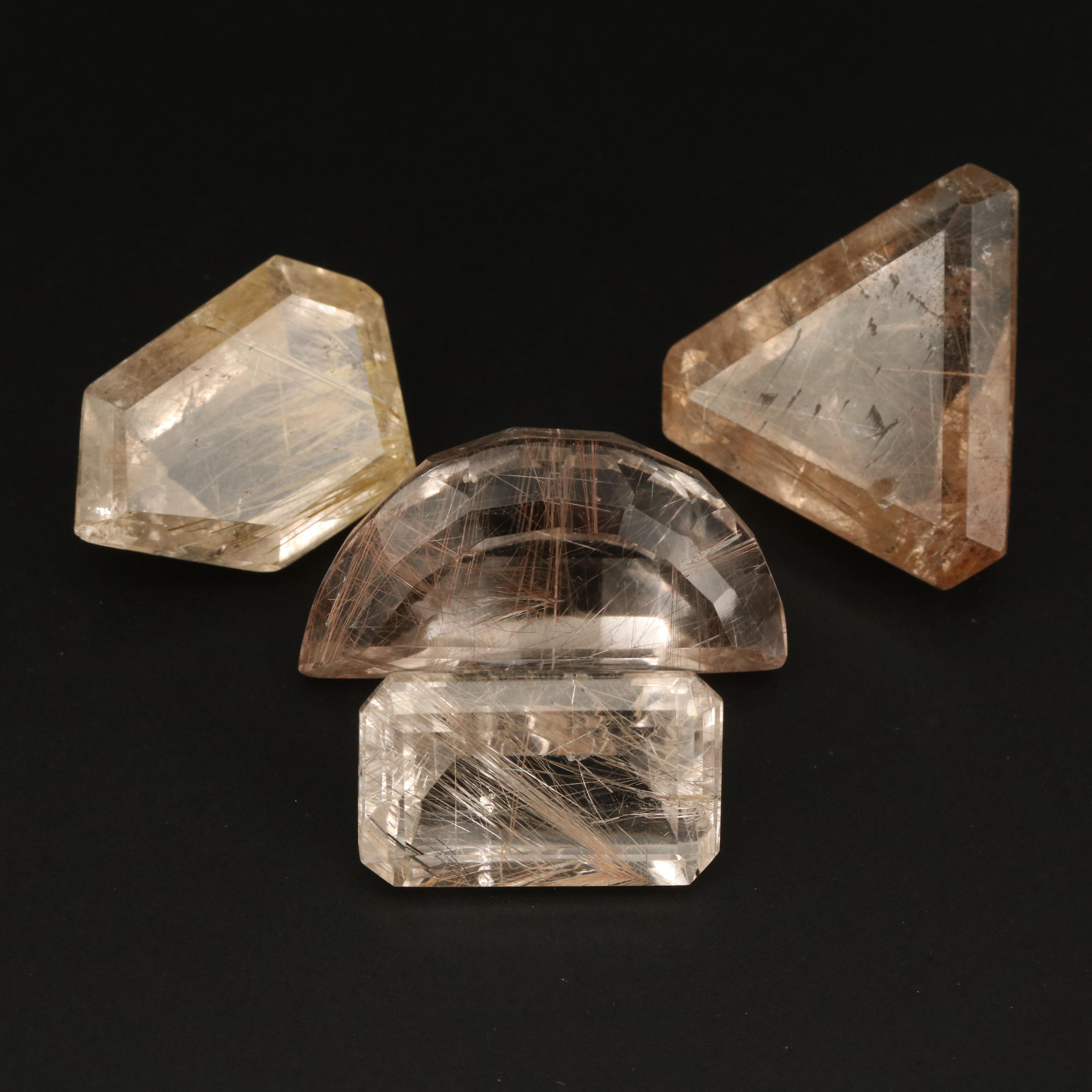 Loose 135.16 CTW Rutilated Quartz Collection