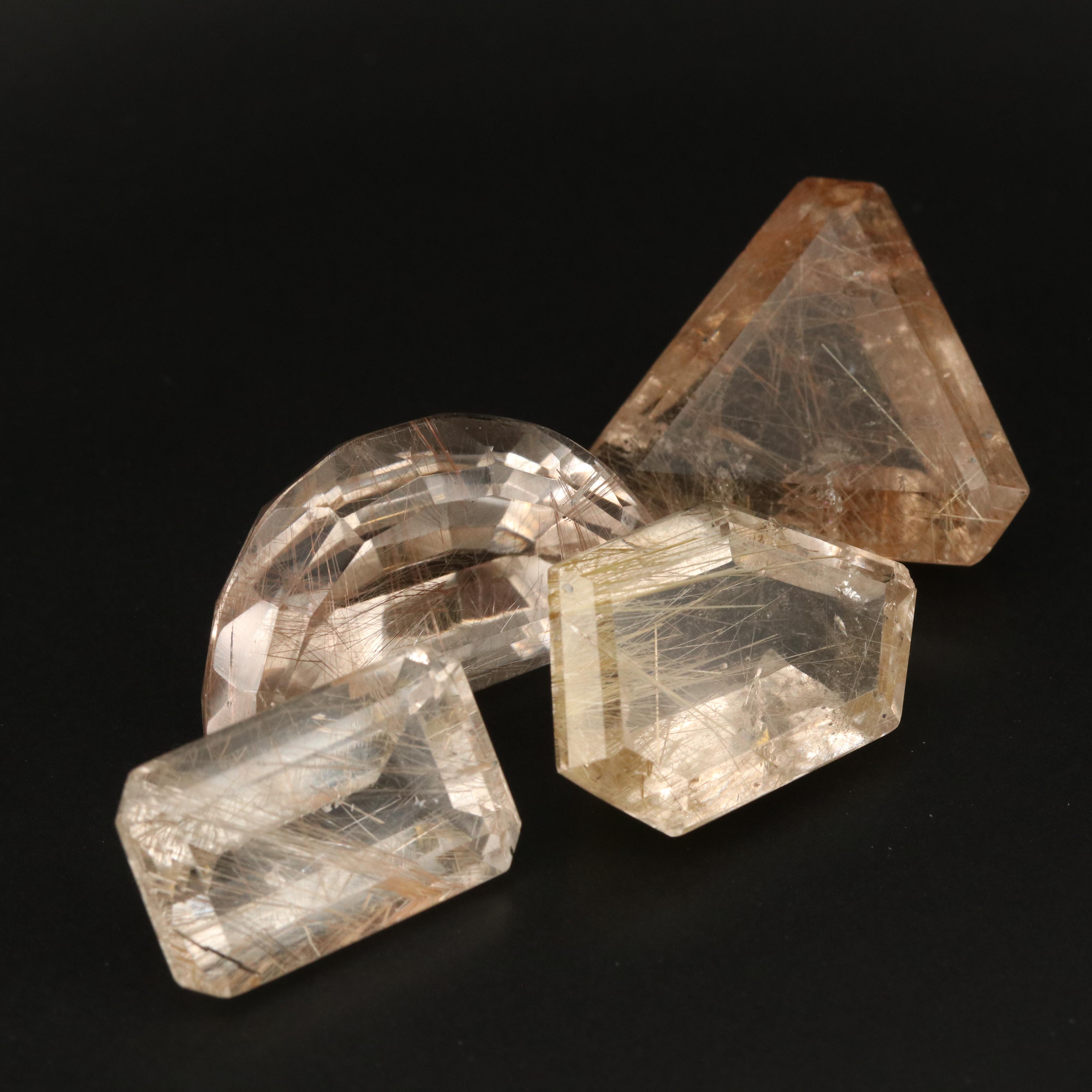 Loose 135.16 CTW Rutilated Quartz Collection
