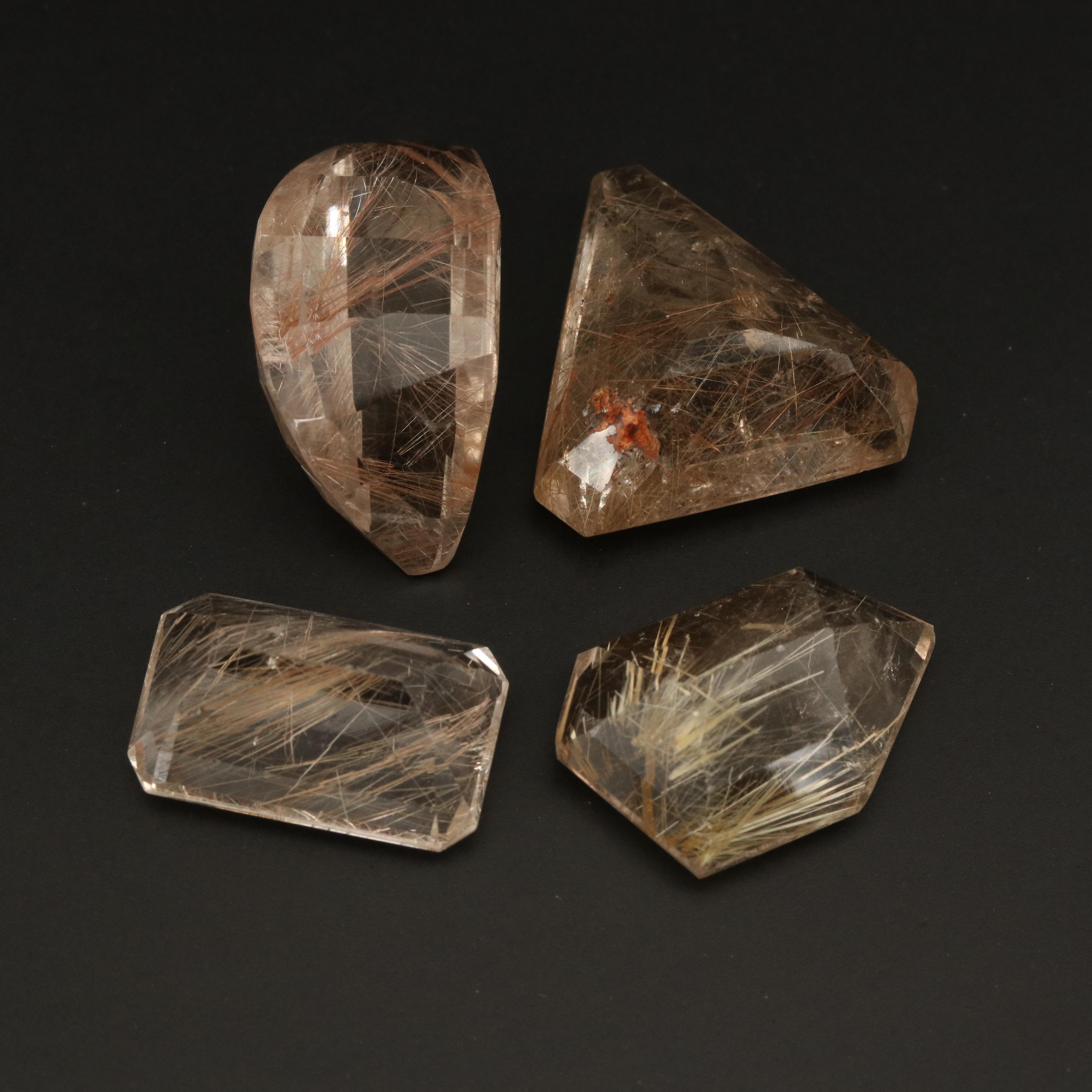 Loose 135.16 CTW Rutilated Quartz Collection