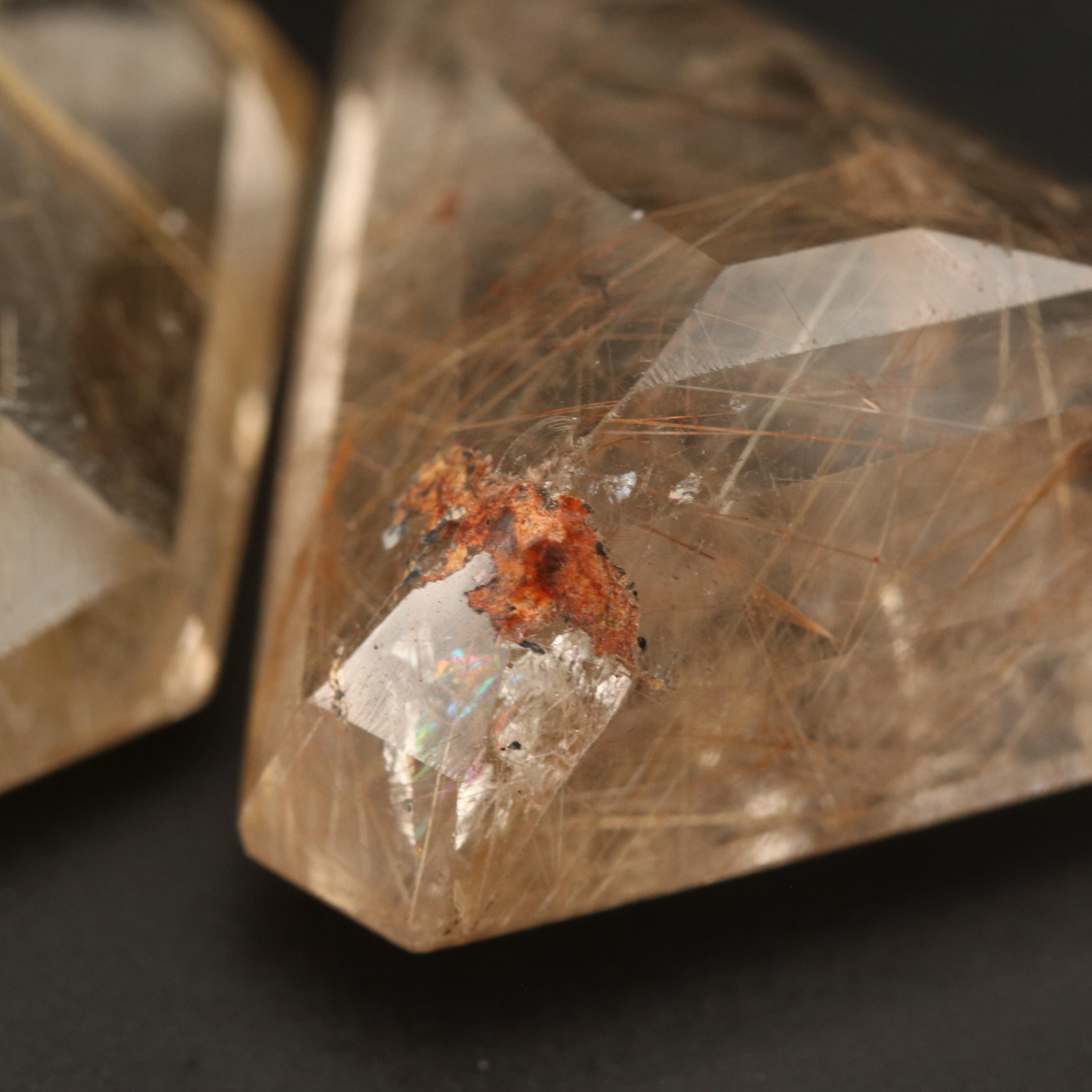 Loose 135.16 CTW Rutilated Quartz Collection