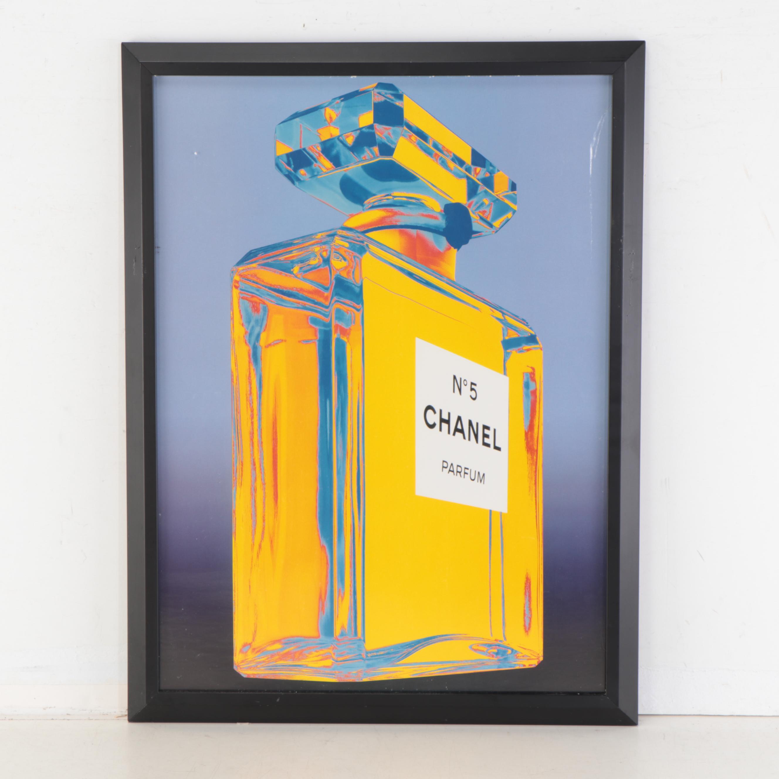 Pop Art Offset Lithographs "Chanel No. 5"