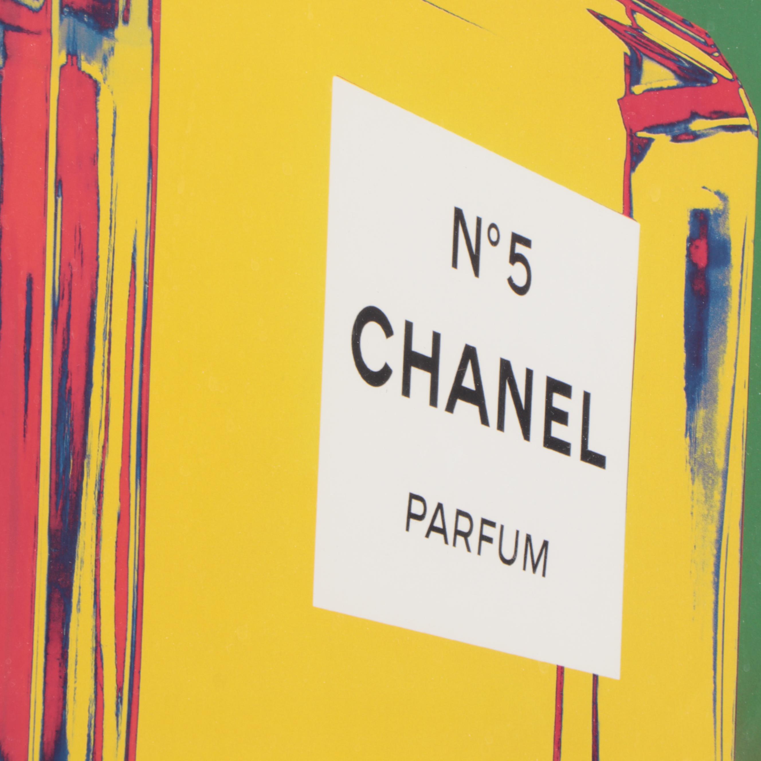 Pop Art Offset Lithographs "Chanel No. 5"