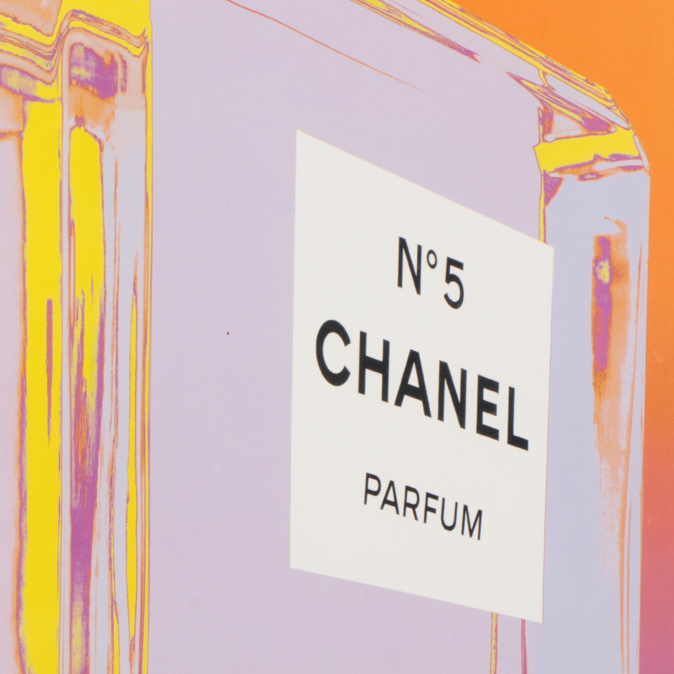 Pop Art Offset Lithographs "Chanel No. 5"
