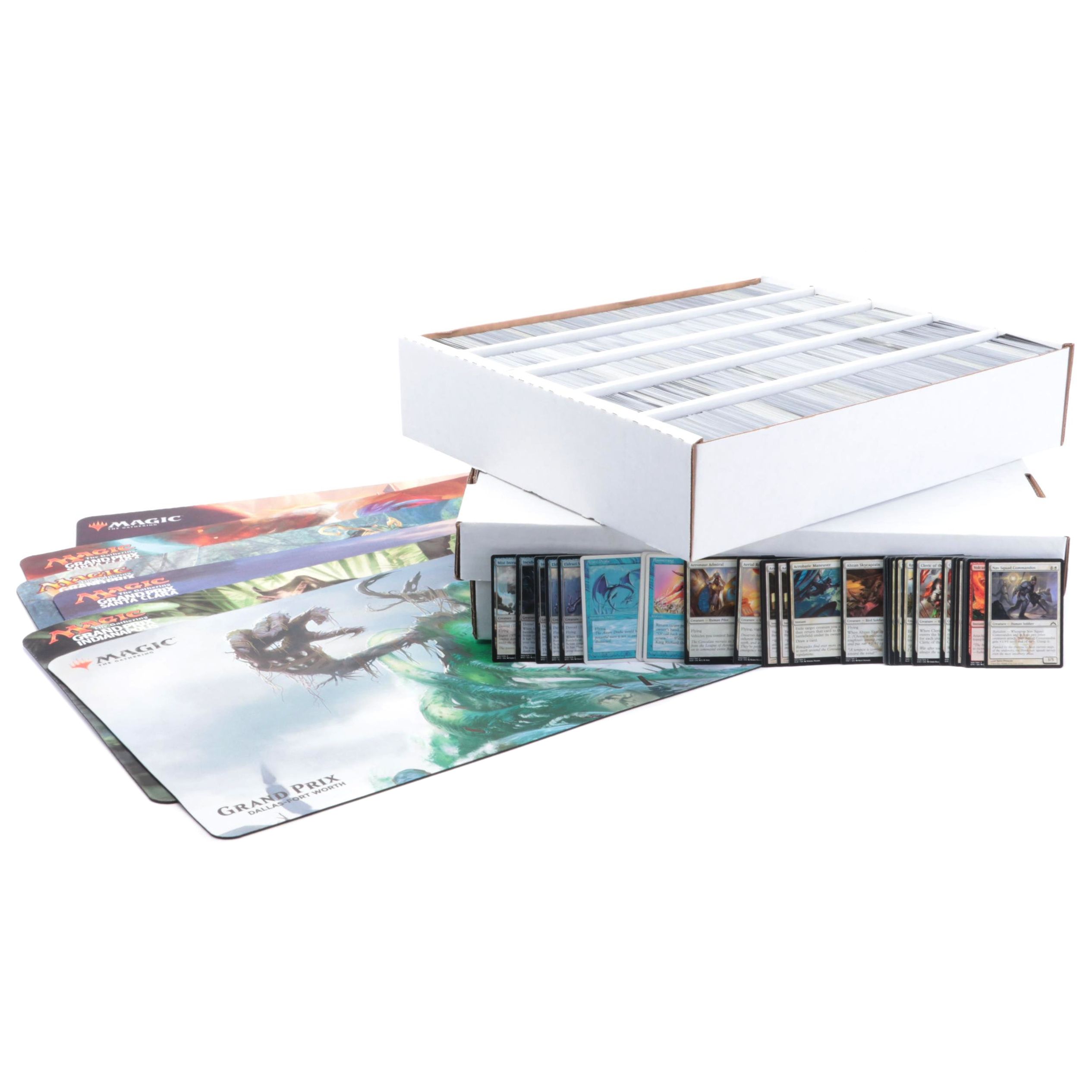 Magic: The Gathering Trading Cards With Uncommons, More, Playmats, 1990s–2020s