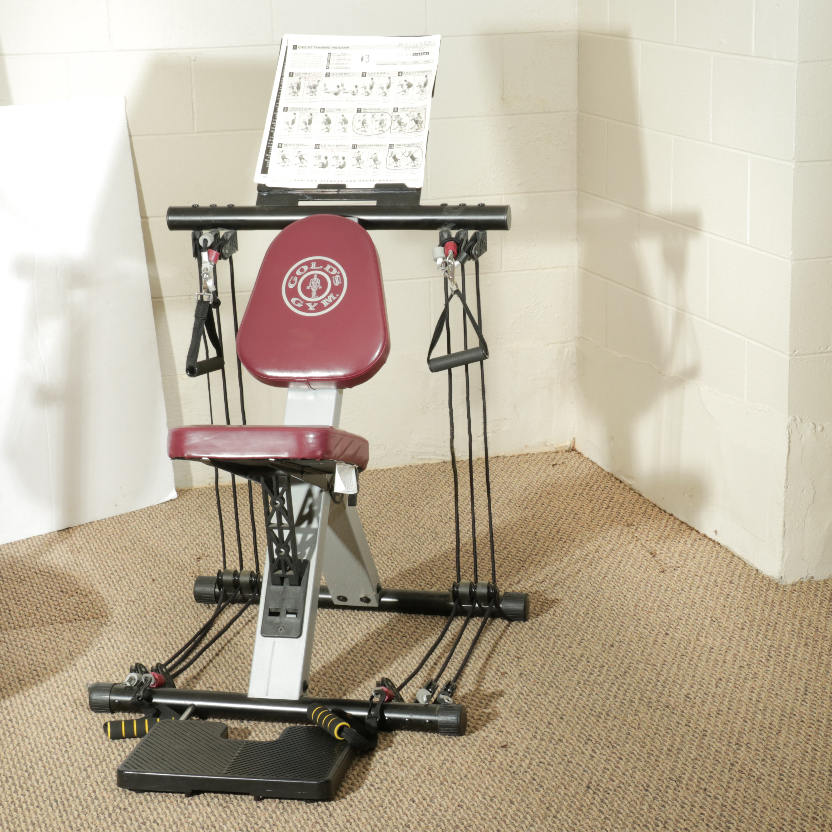 Elite Fitness Inversion Table, Gold's Gym Personal Trainer, Exercise Trampoline