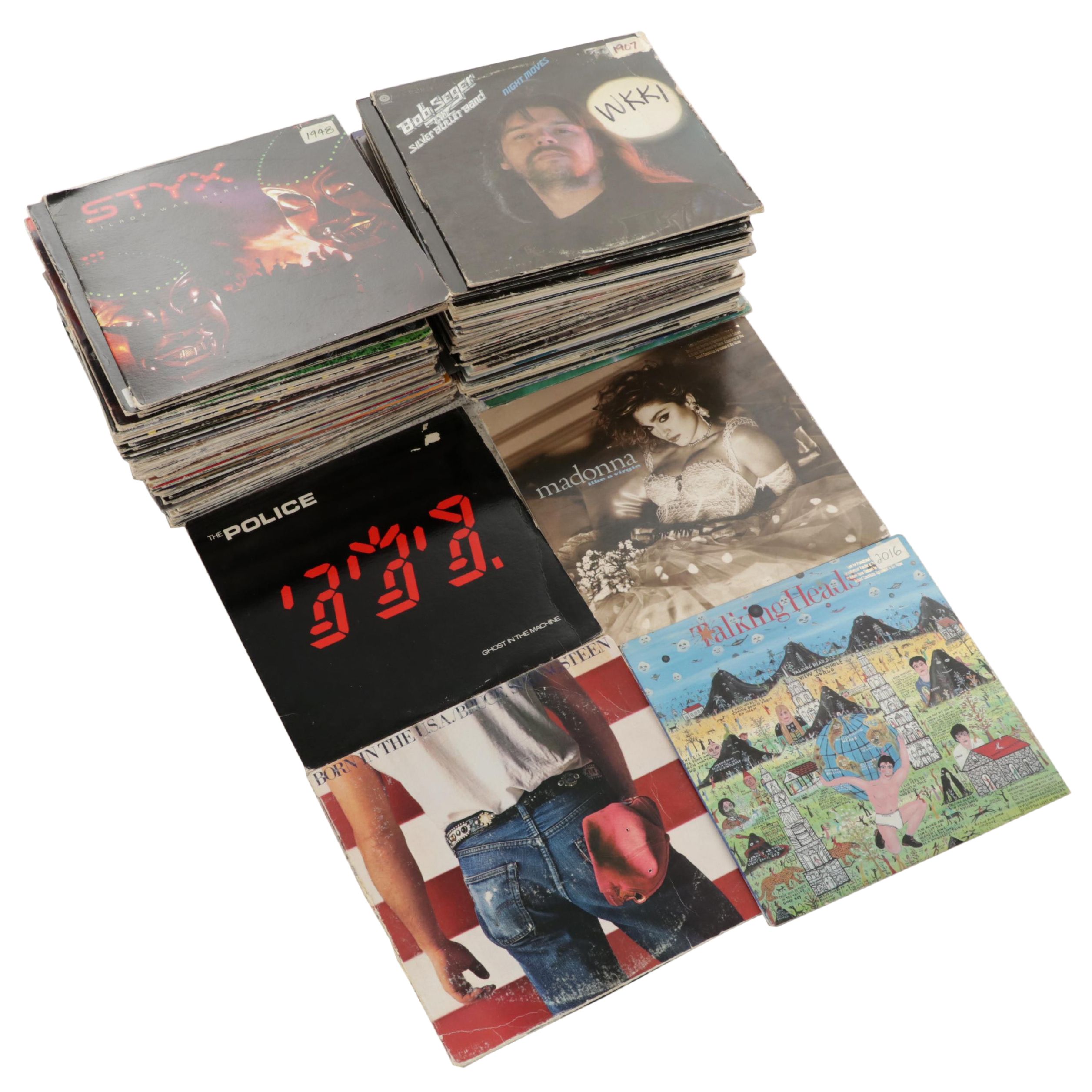 Talking Heads, David Bowie, Stevie Nicks, Julian Lennon and More Vinyl Records