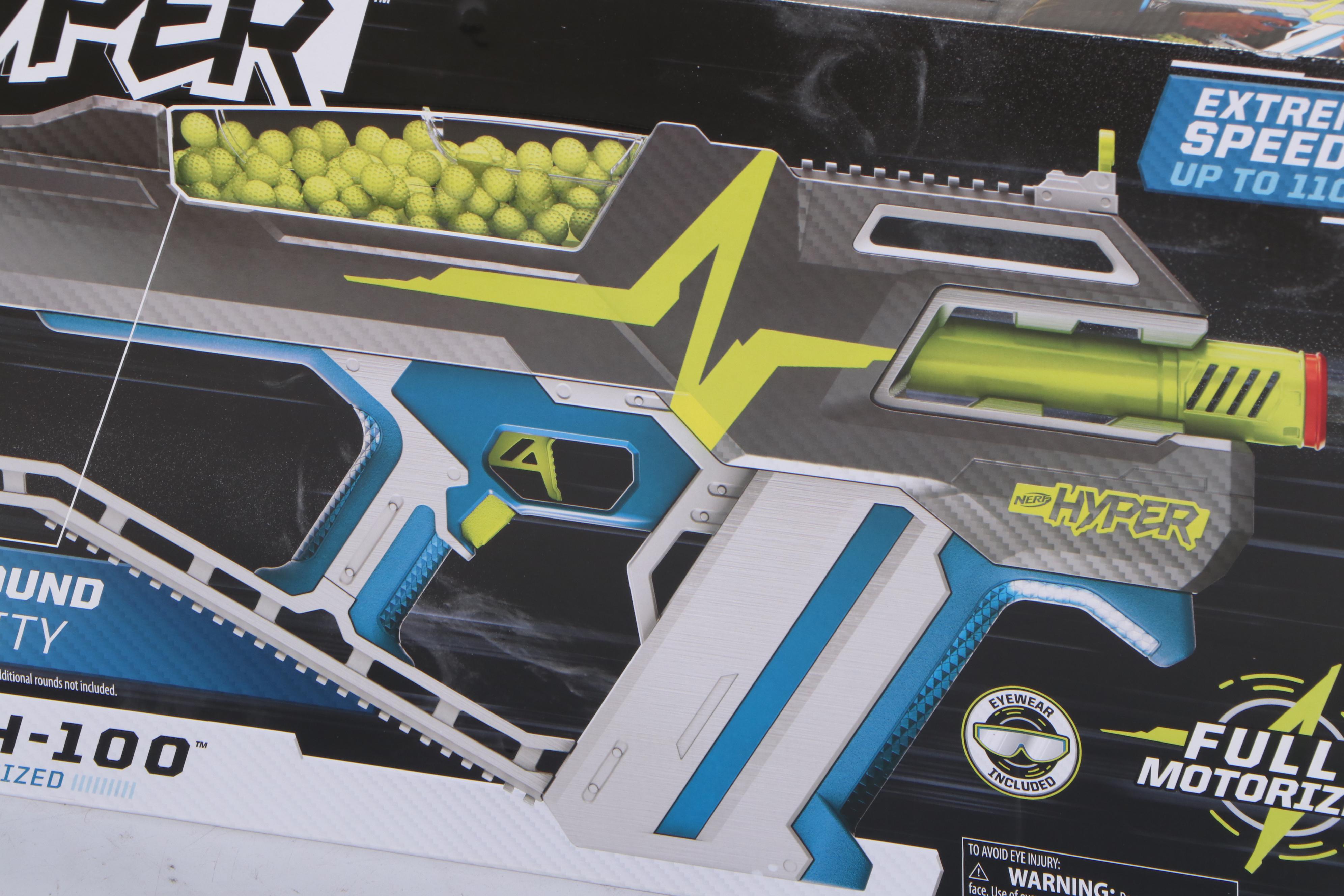 NERF Hyper Mach-100 Fully Motorized Blaster