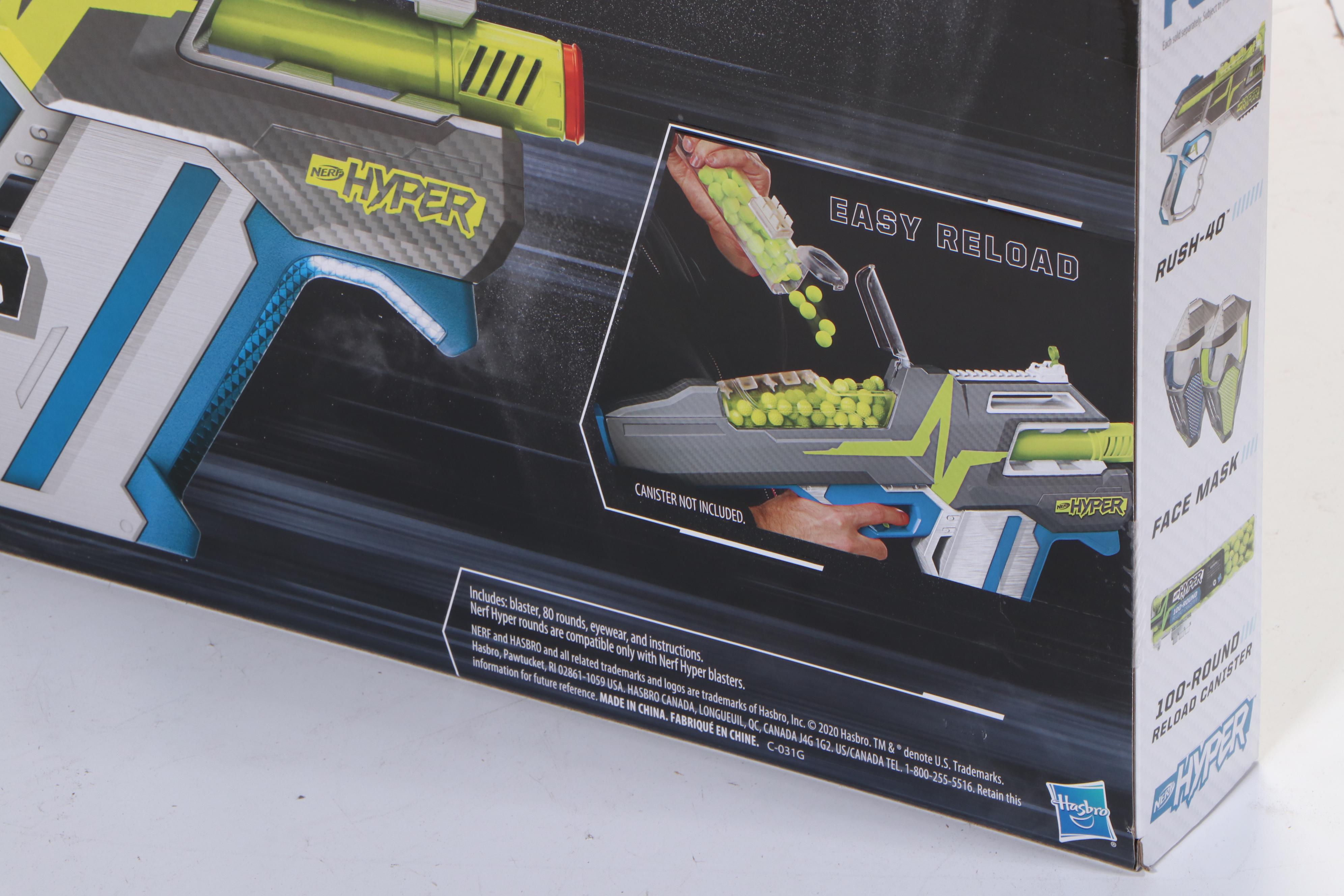NERF Hyper Mach-100 Fully Motorized Blaster