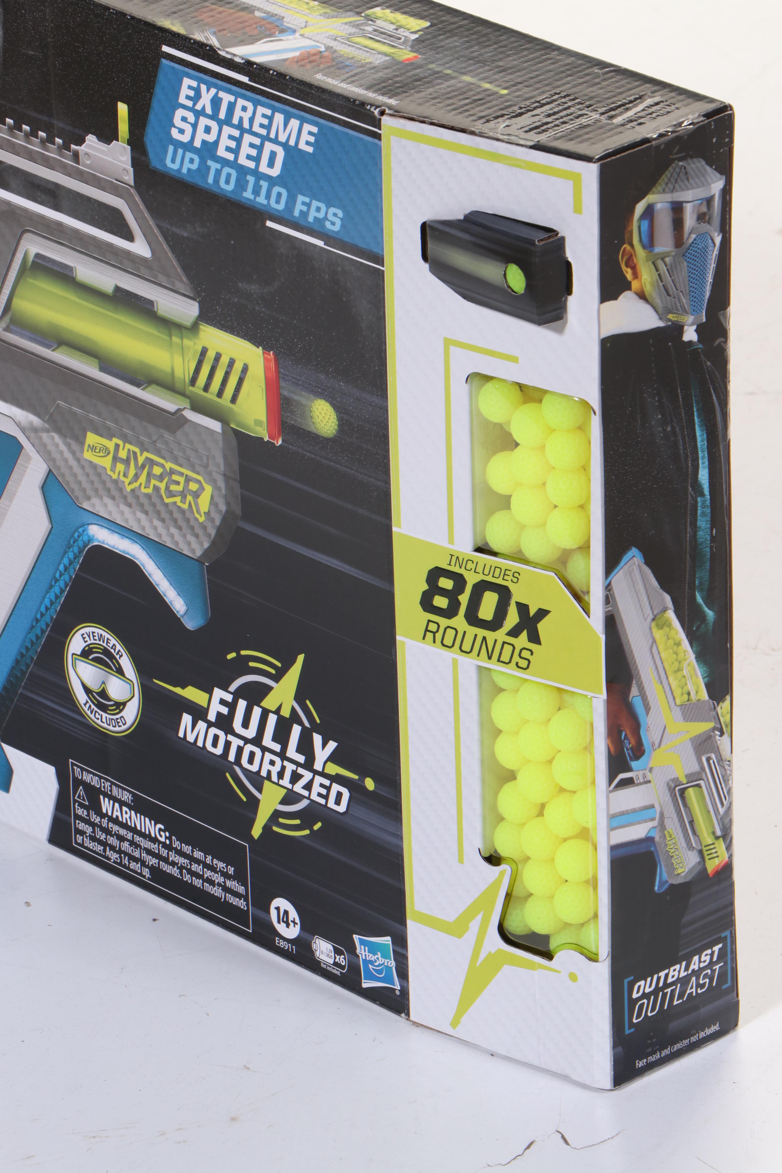 NERF Hyper Mach-100 Fully Motorized Blaster