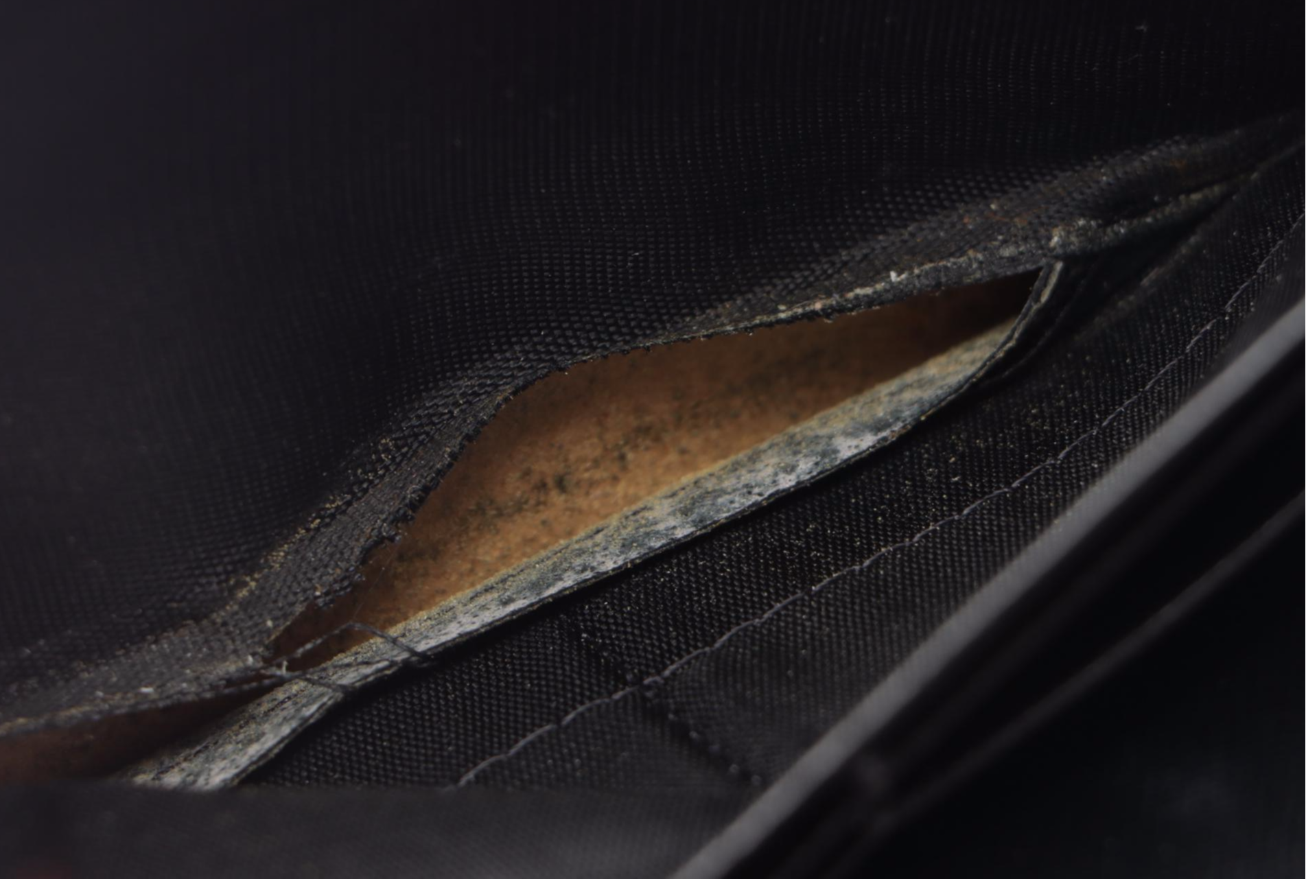 Prada Zip-Around Wallet in Black Nylon