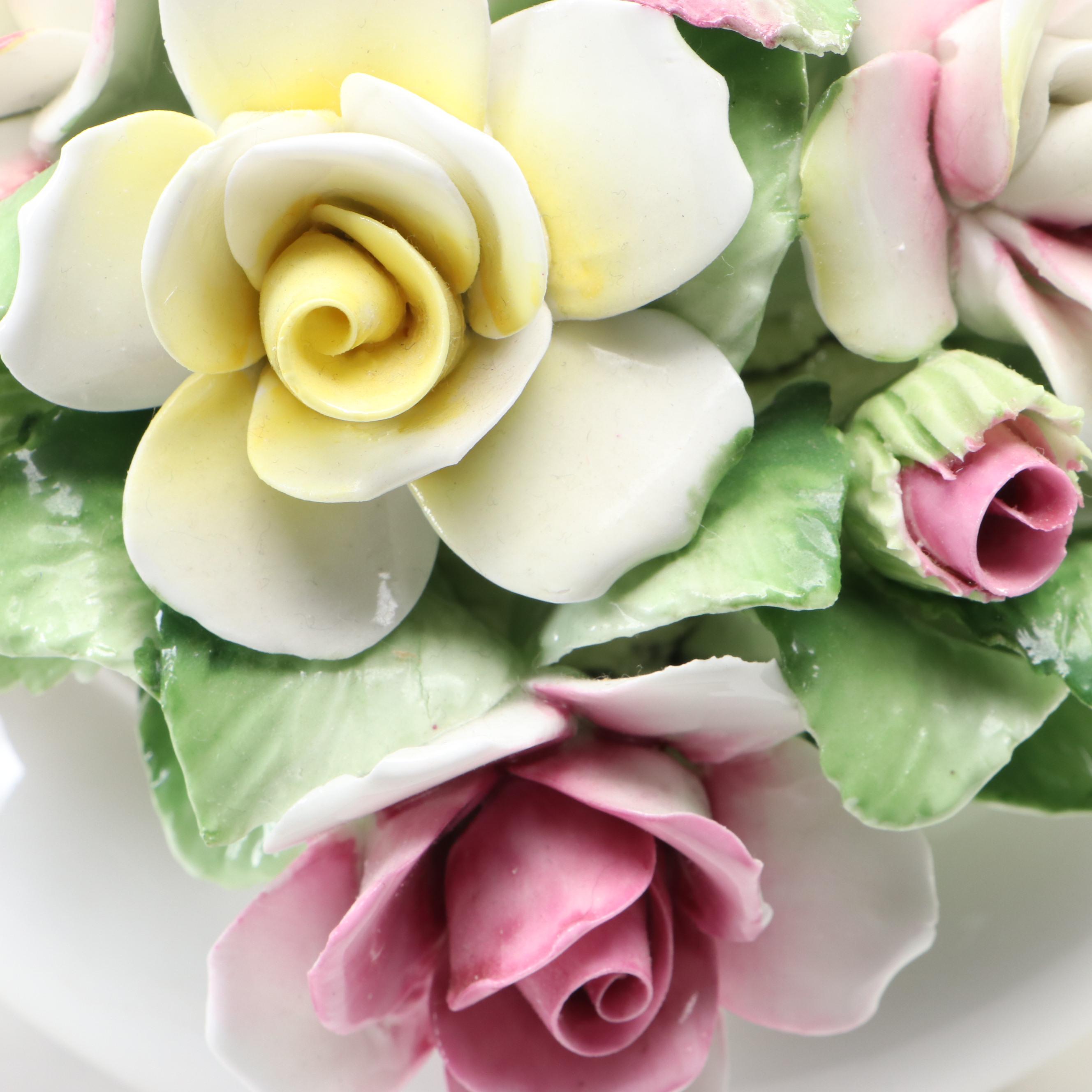 Royal Doulton Porcelain Rose Bouquet