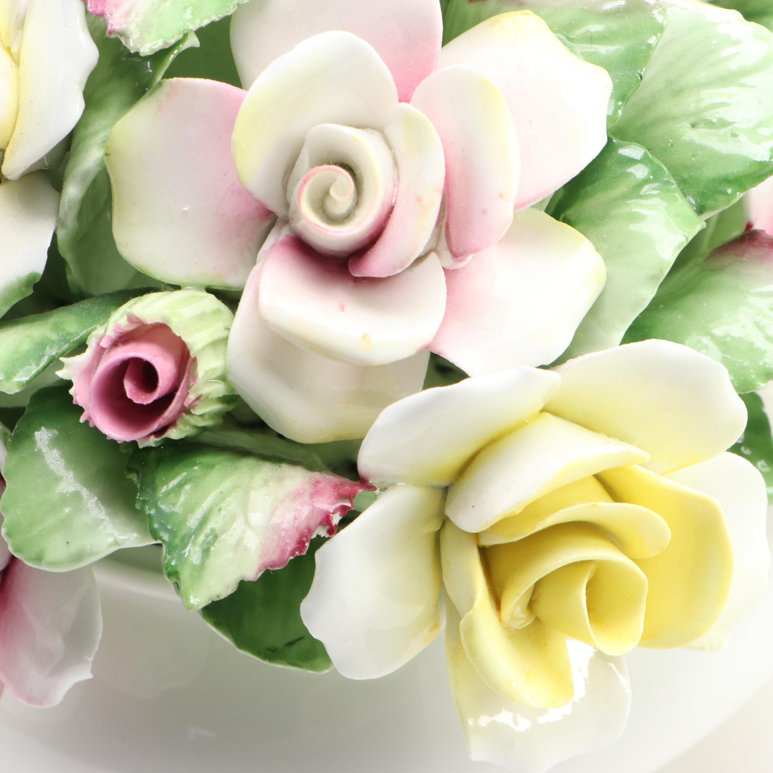 Royal Doulton Porcelain Rose Bouquet