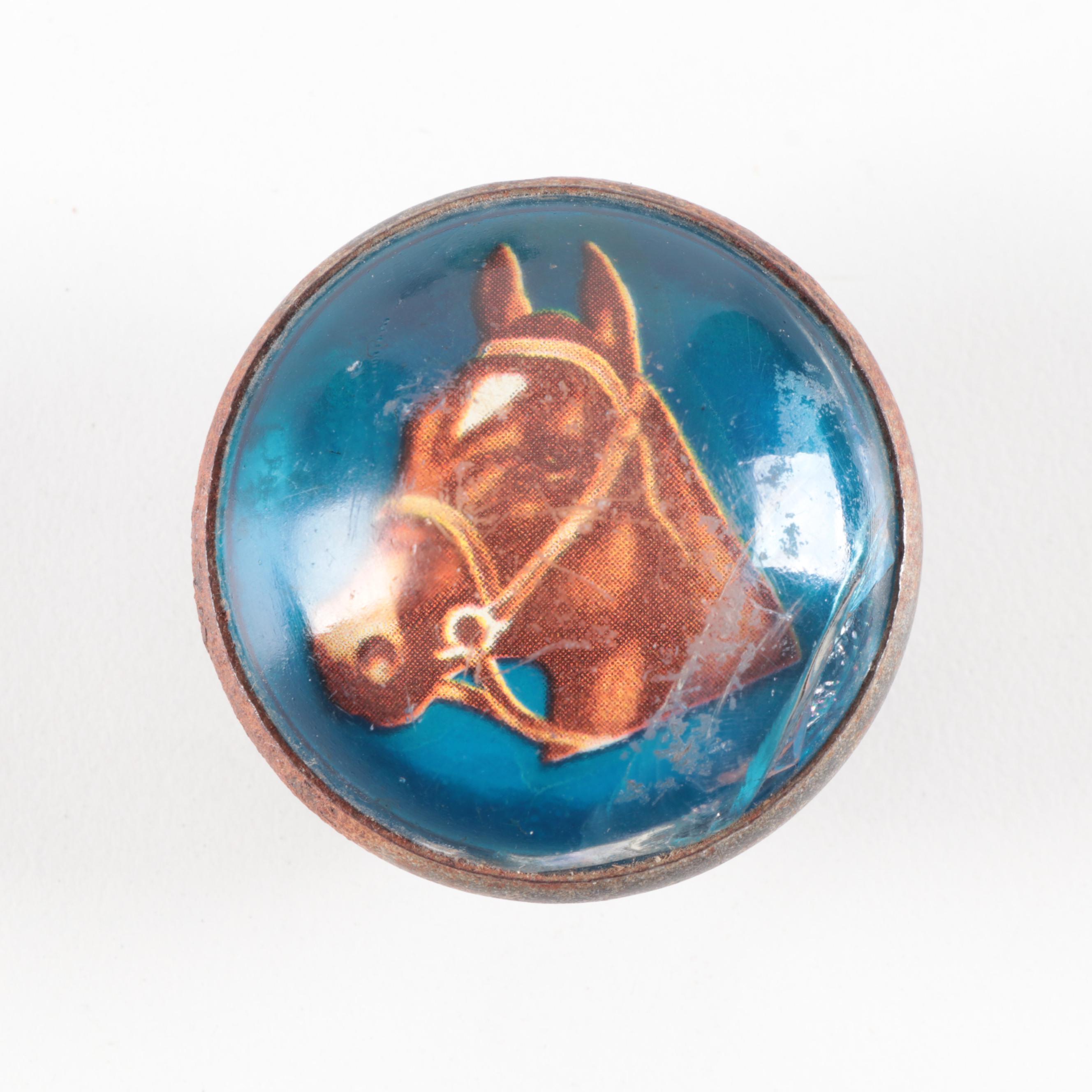 Equine Themed Bridle Rosettes