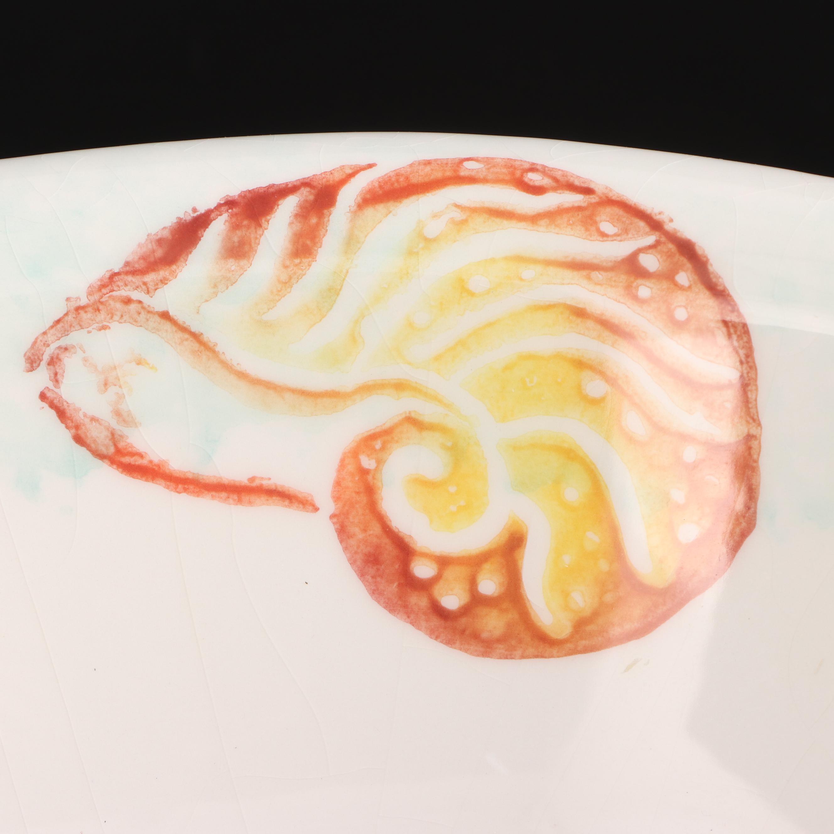 JRM Ceramica Italian Majolica Serving Bowl