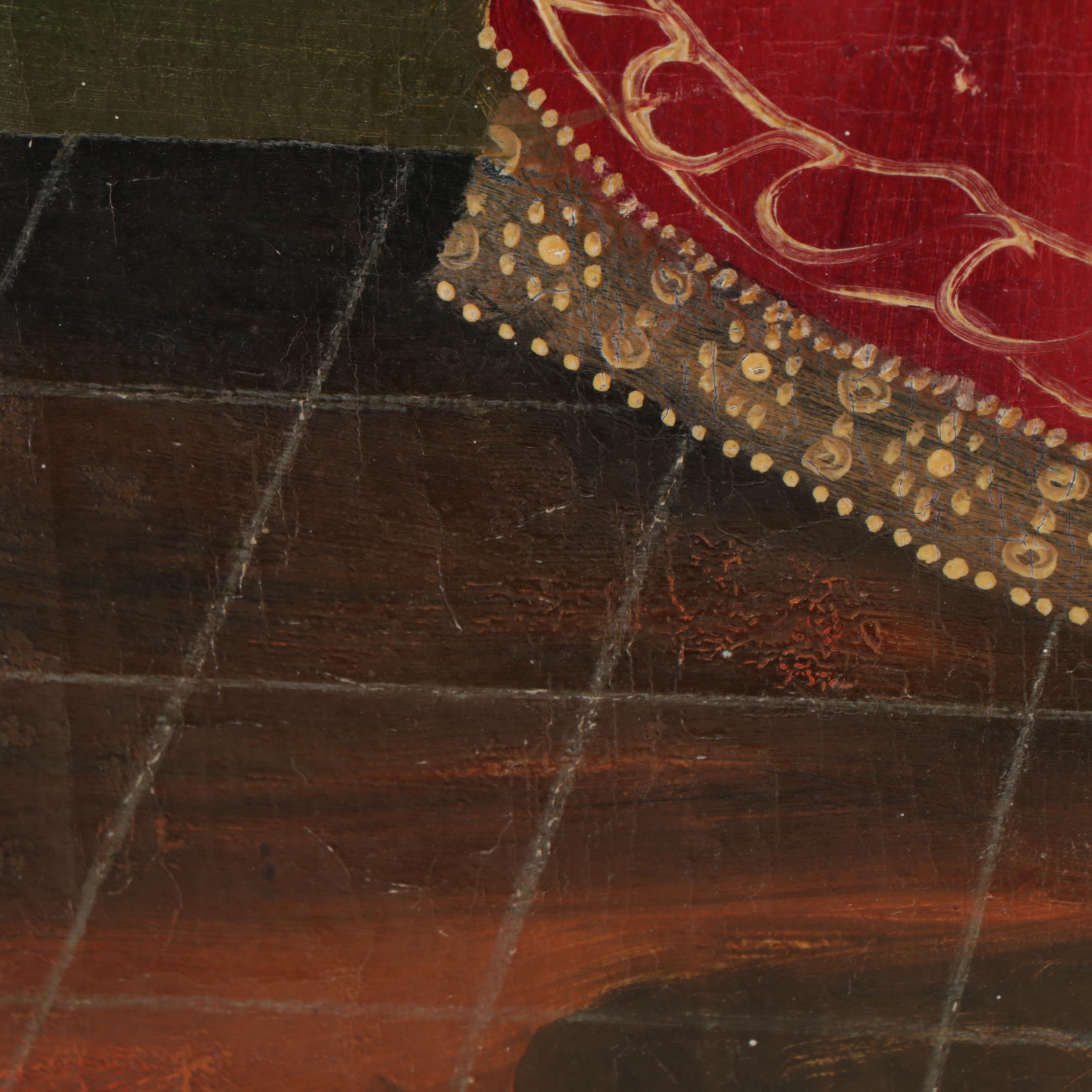 Agapito Labios Oil Painting of Child, Mid-20th Century