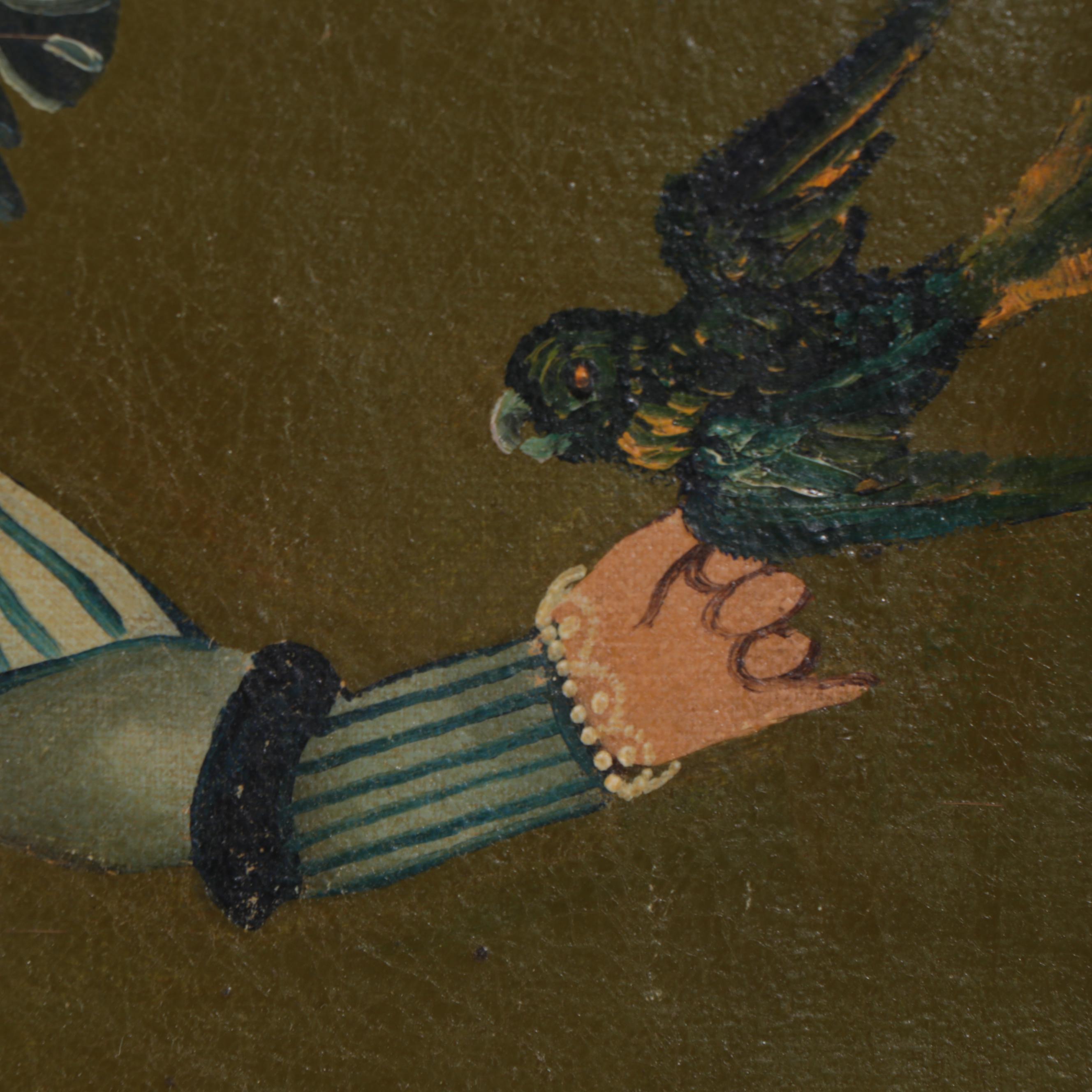 Agapito Labios Oil Painting of Child, Mid-20th Century