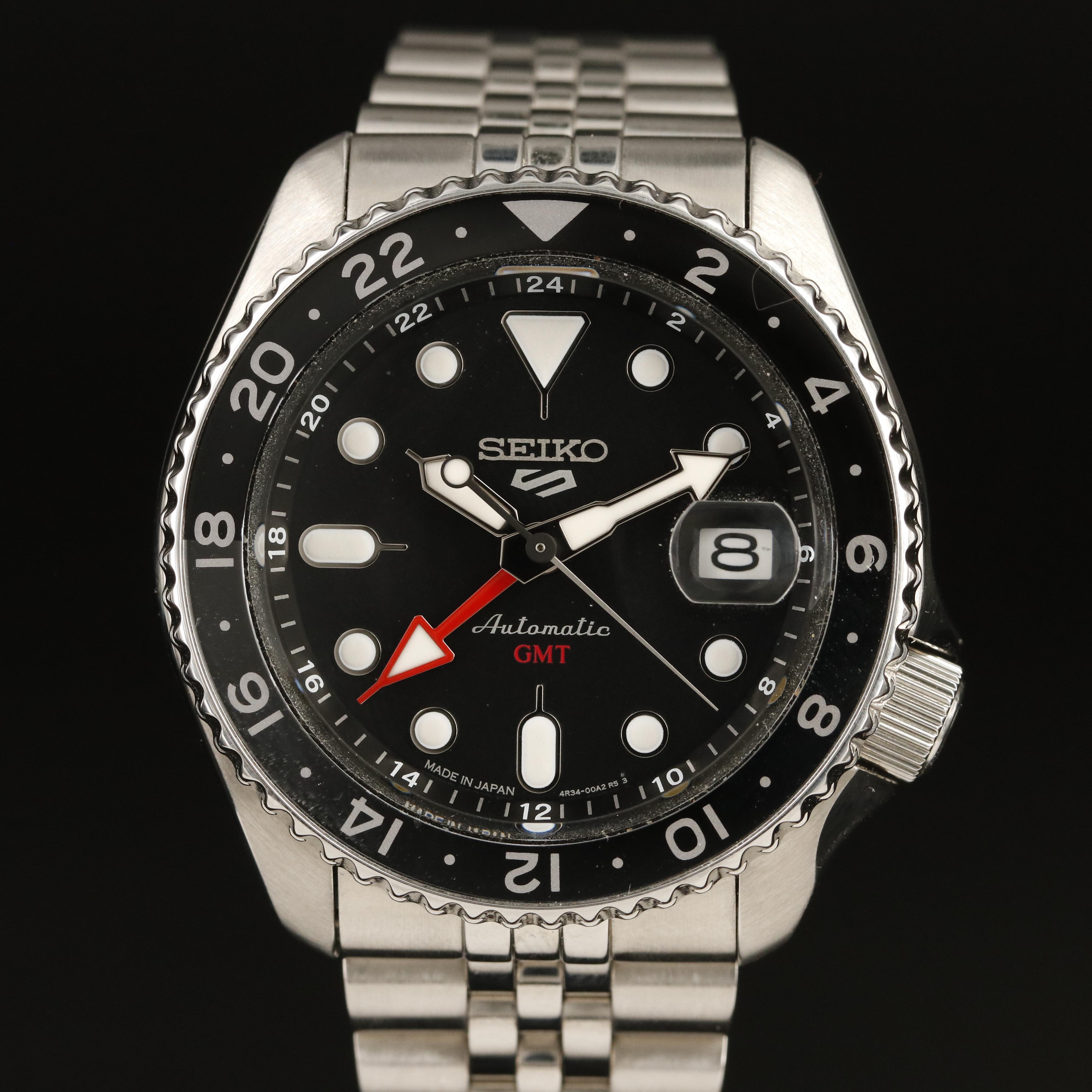 Seiko 5 Automatic GMT with Date Watch