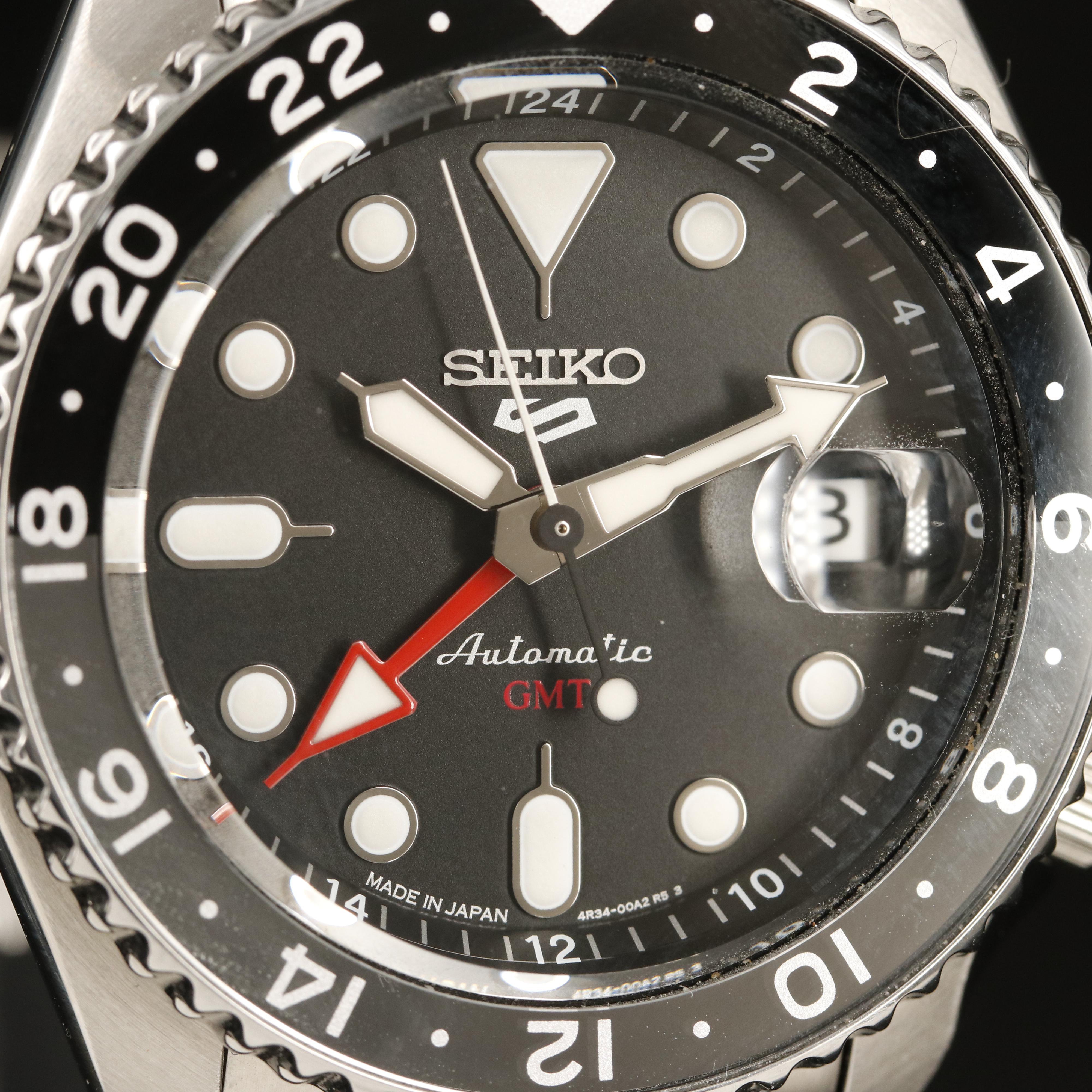 Seiko 5 Automatic GMT with Date Watch