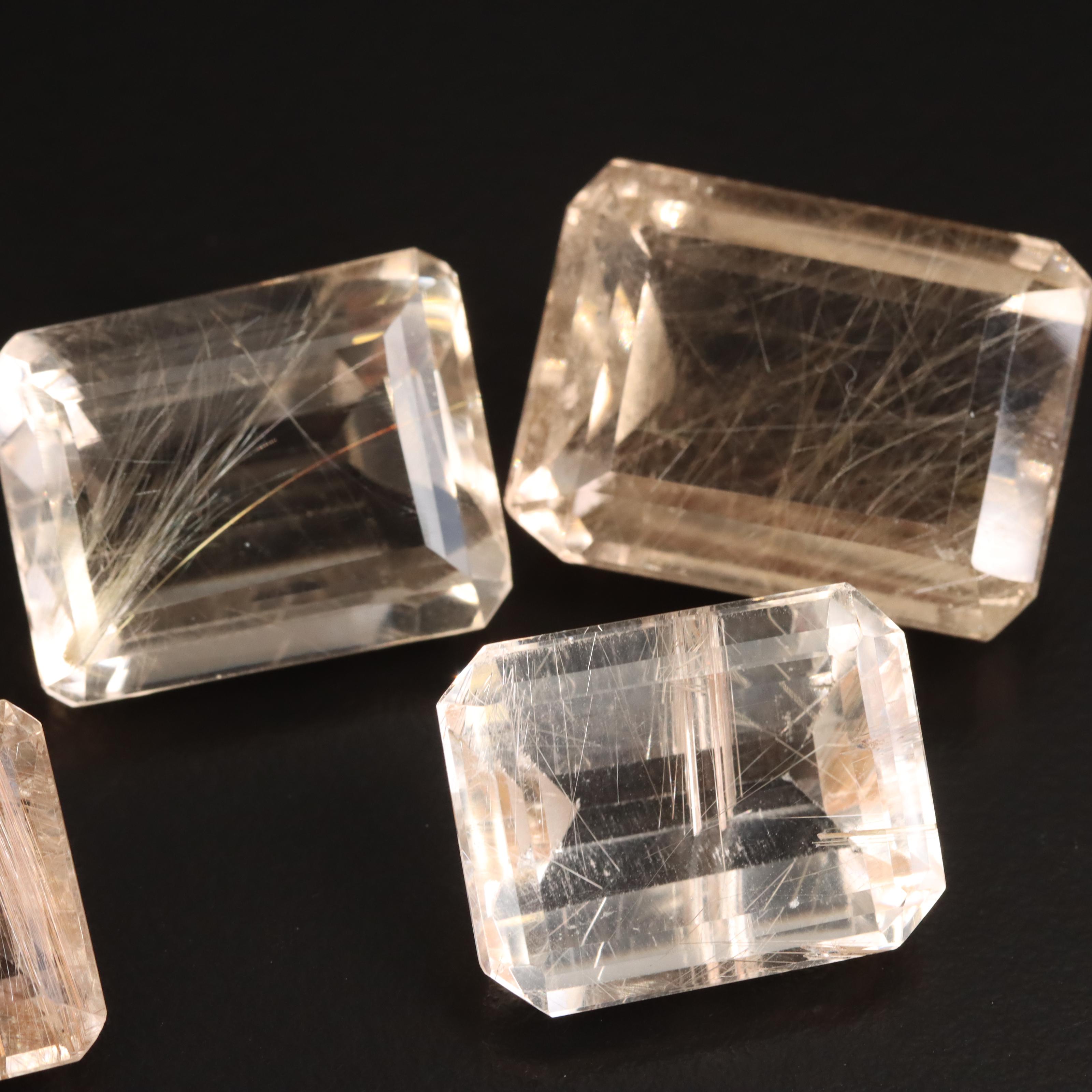 Loose 254.64 CTW Rutilated Quartz Collection