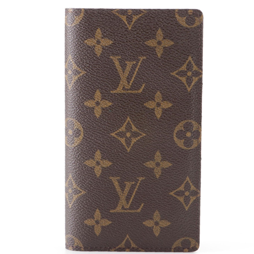 Louis Vuitton Address Book Agenda in Monogram Canvas