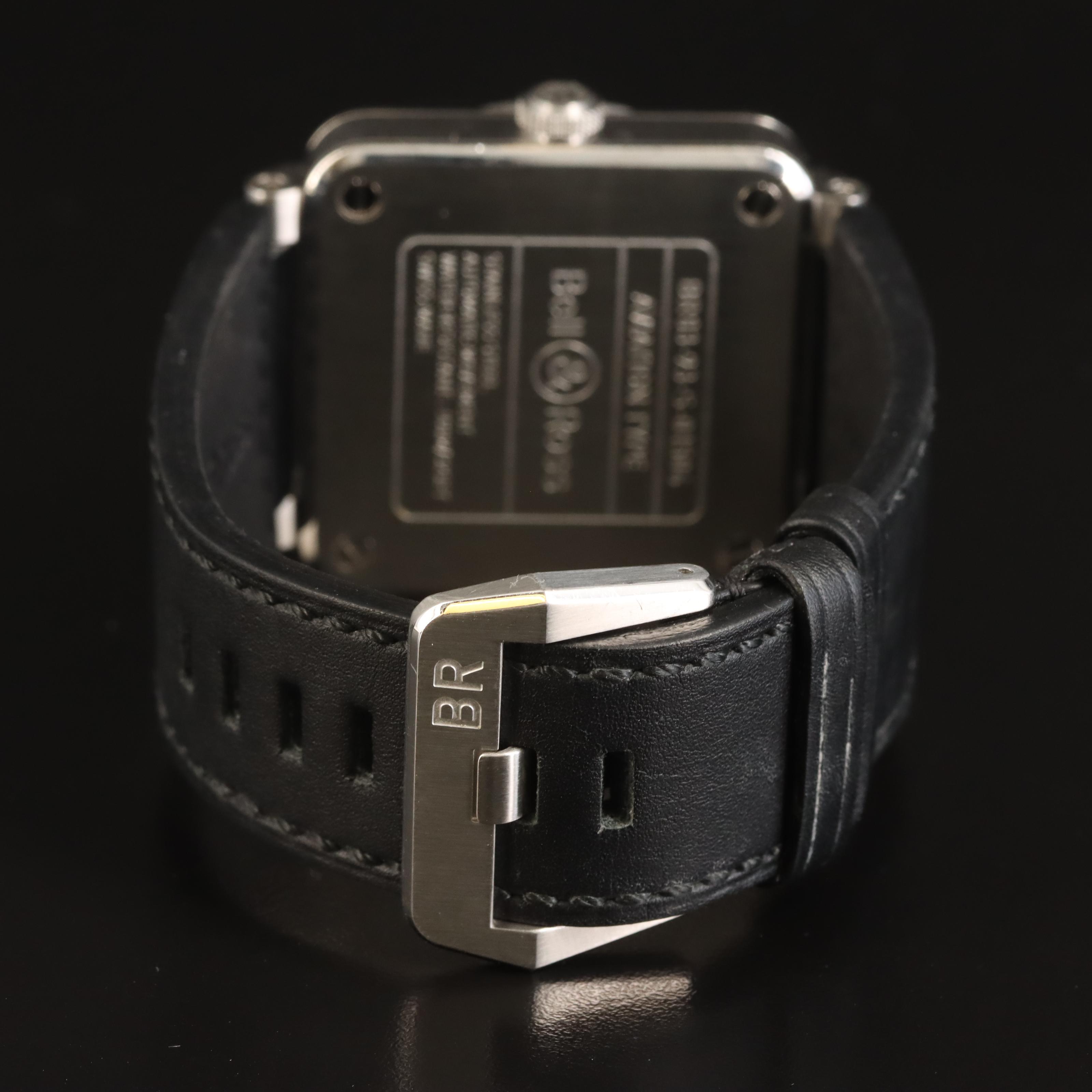 Bell & Ross GMT Date Automatic Stainless Steel Watch