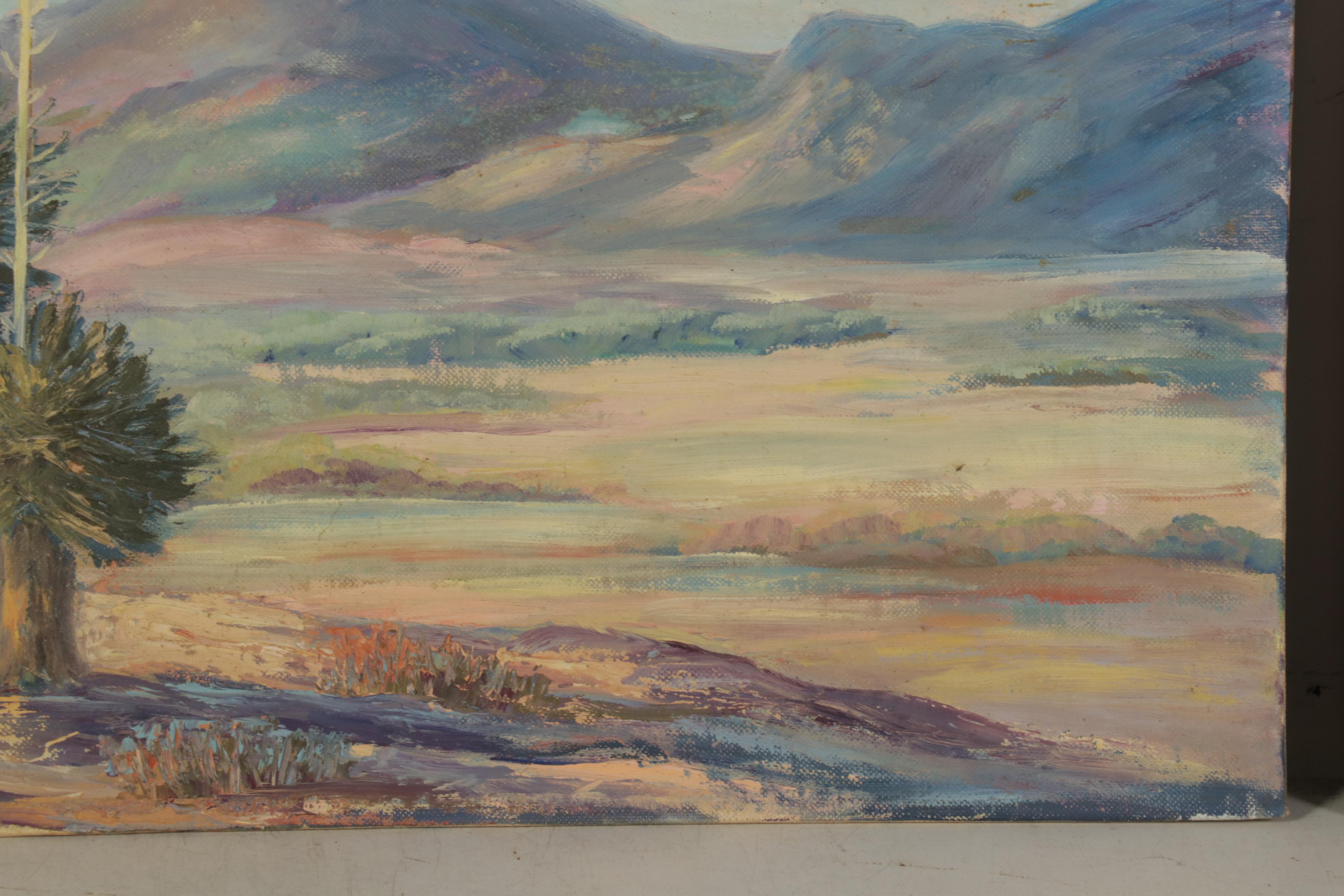 Rural Landscape Oil Paintings Featuring Douglas Miley, Mid-Late 20th Century