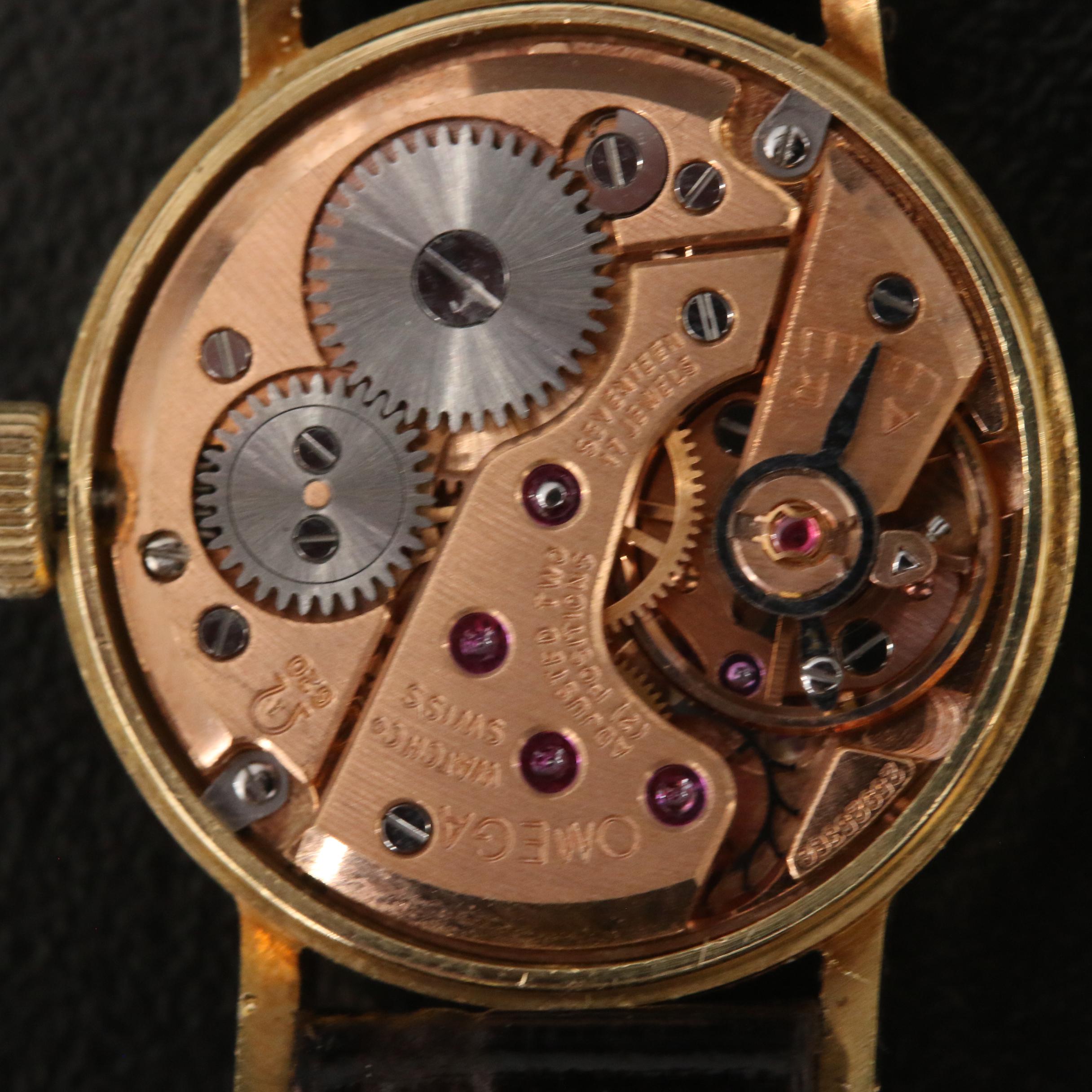 18K Omega DeVille Vintage Watch