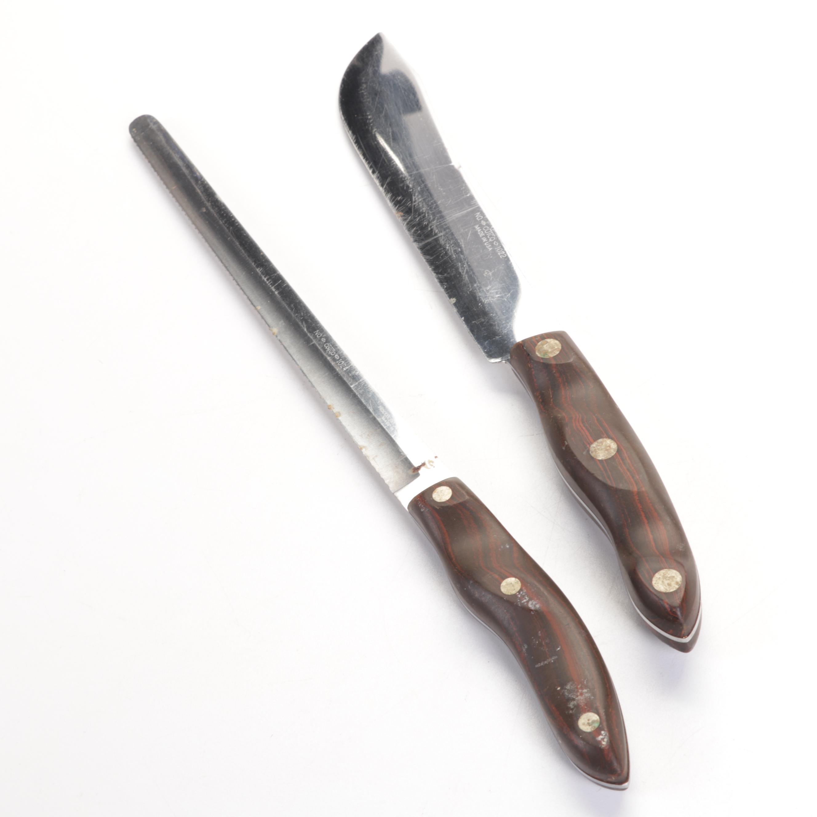 Cutco Steak, Bread and Butcher Knives