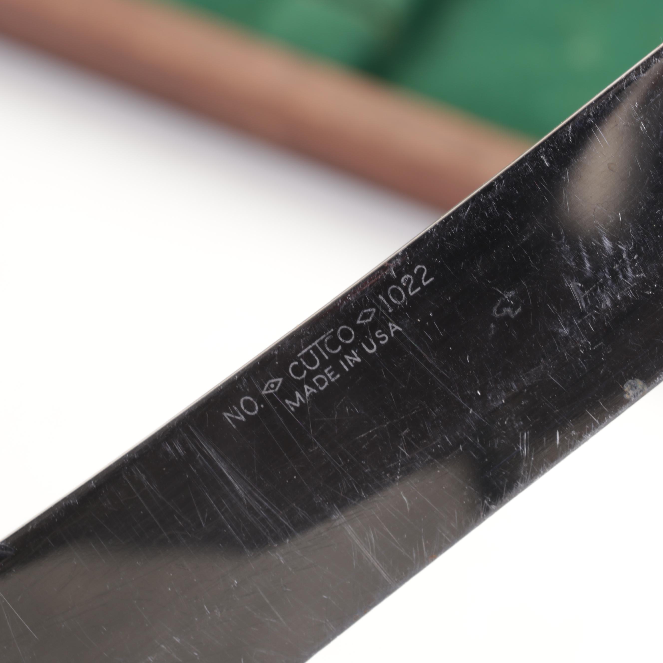 Cutco Steak, Bread and Butcher Knives