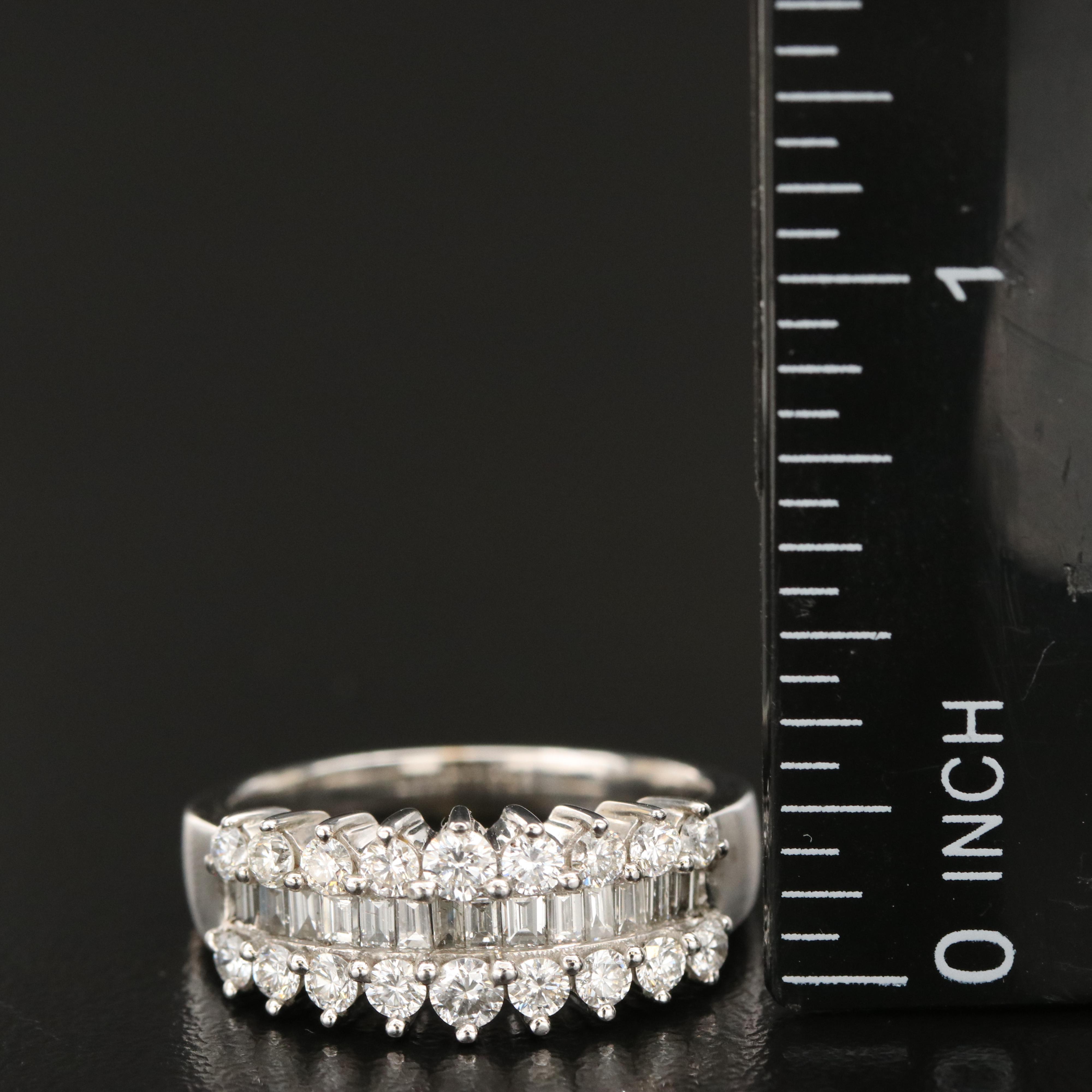 14K 0.97 CTW Diamond Ring