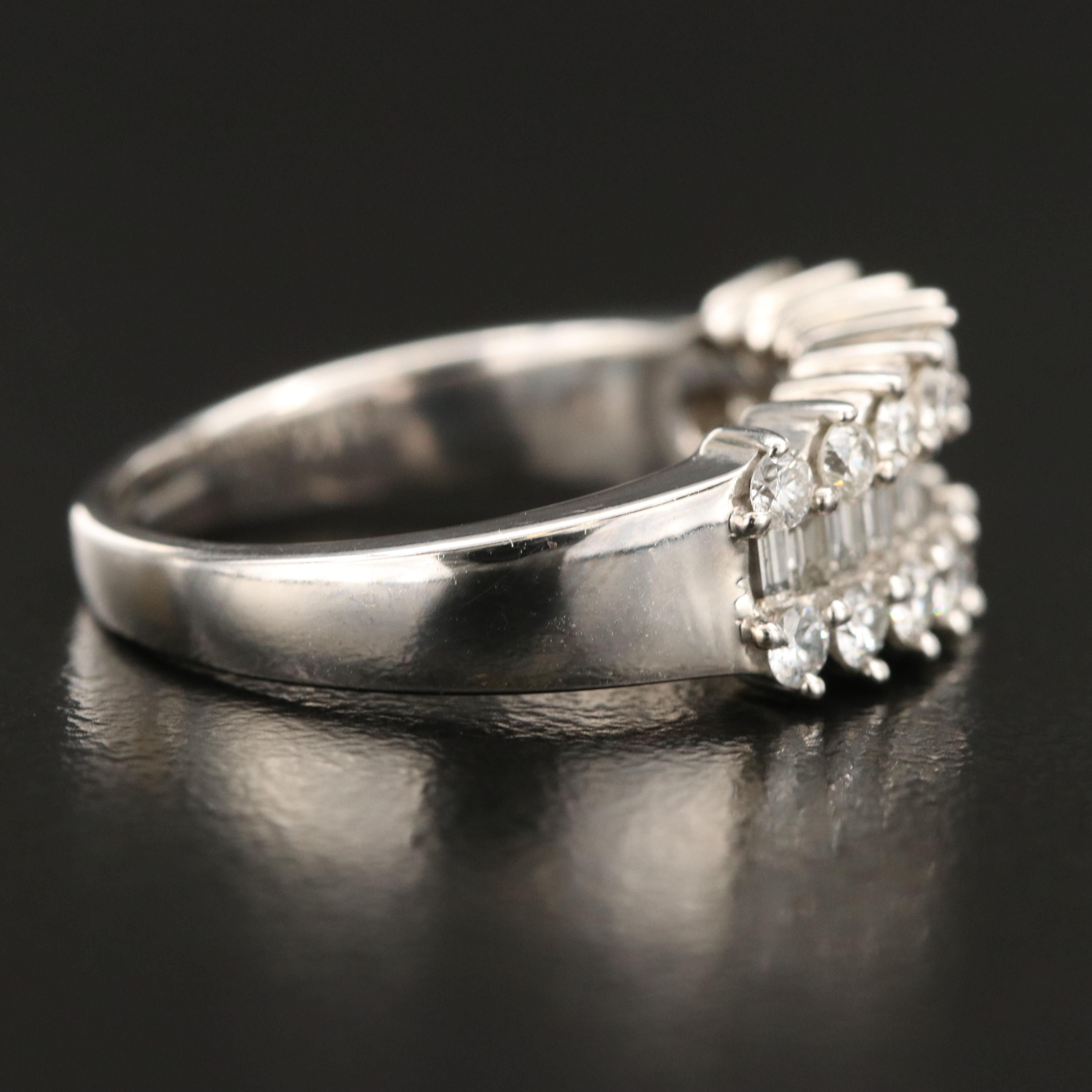 14K 0.97 CTW Diamond Ring