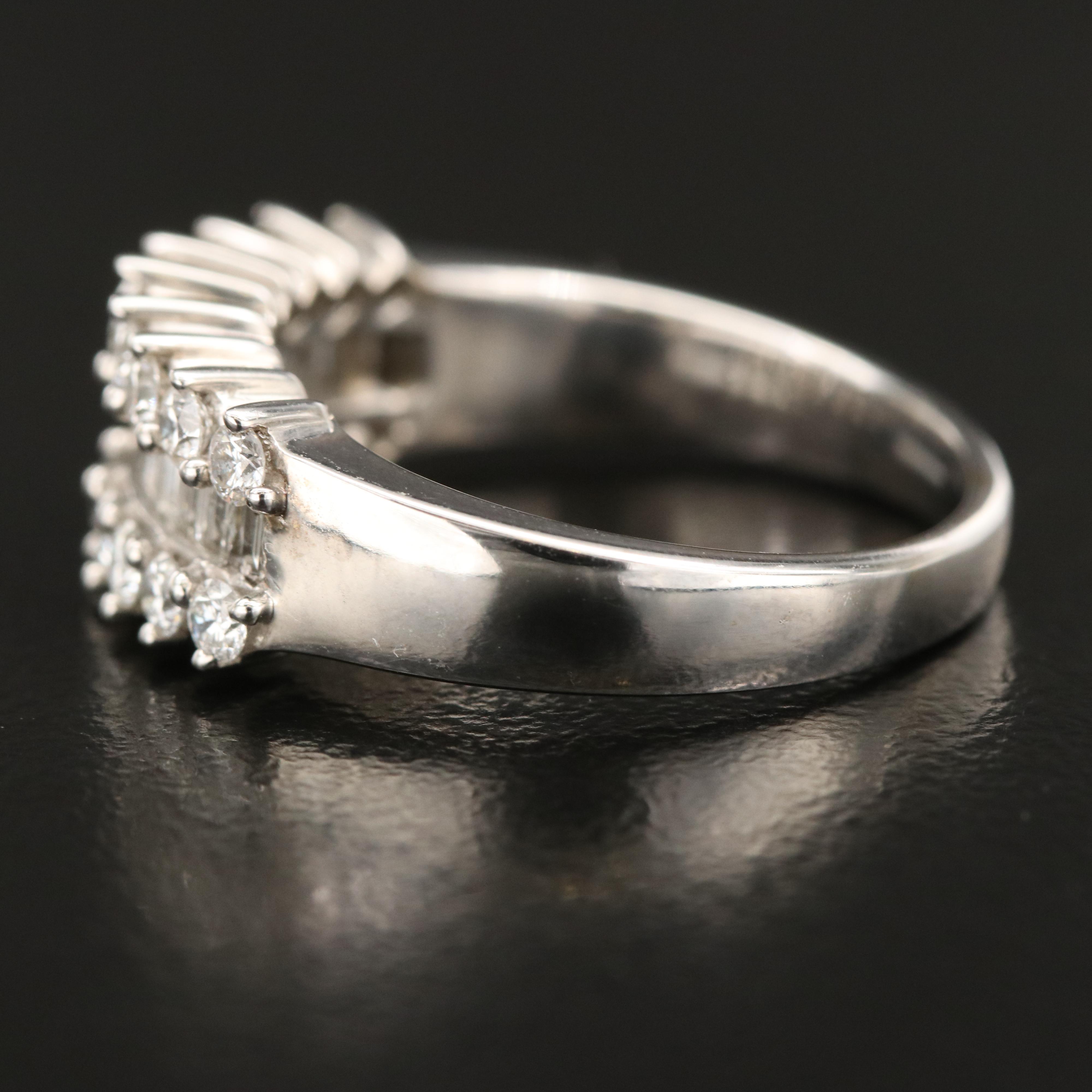 14K 0.97 CTW Diamond Ring