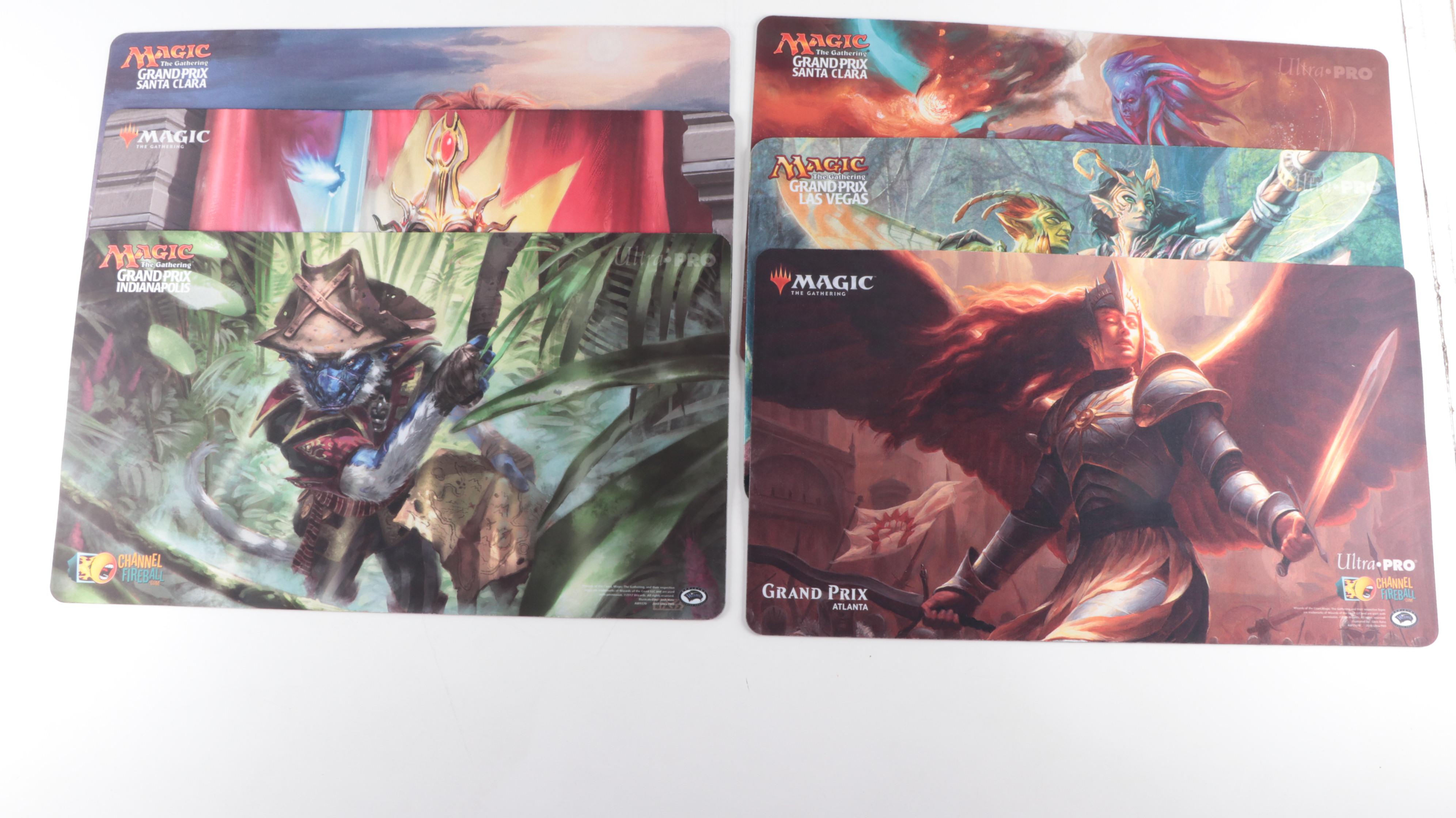 Magic: The Gathering Trading Cards with Uncommon Cards and Playmats, 1990s–2020s