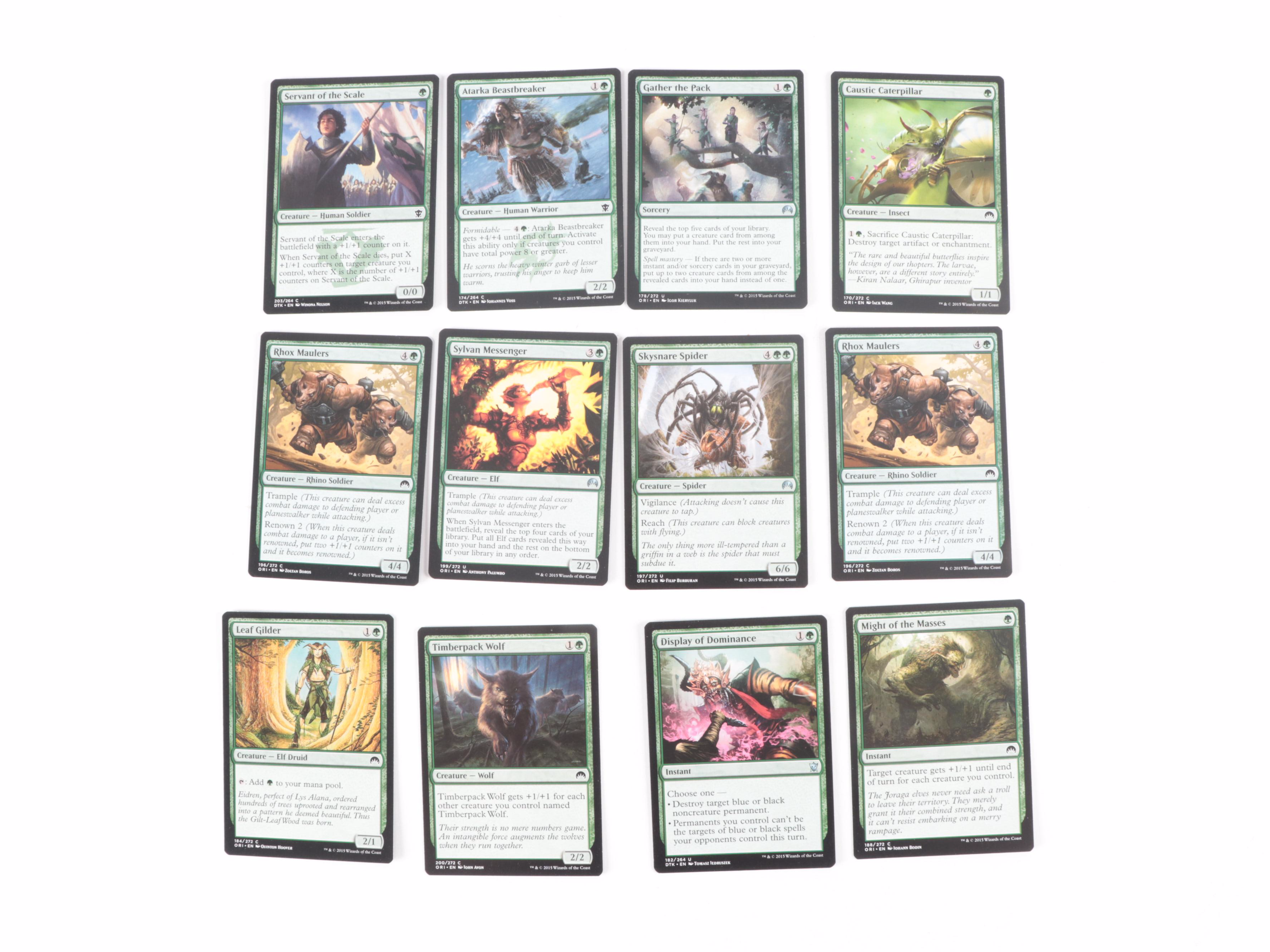 Magic: The Gathering Trading Cards with Uncommon Cards and Playmats, 1990s–2020s