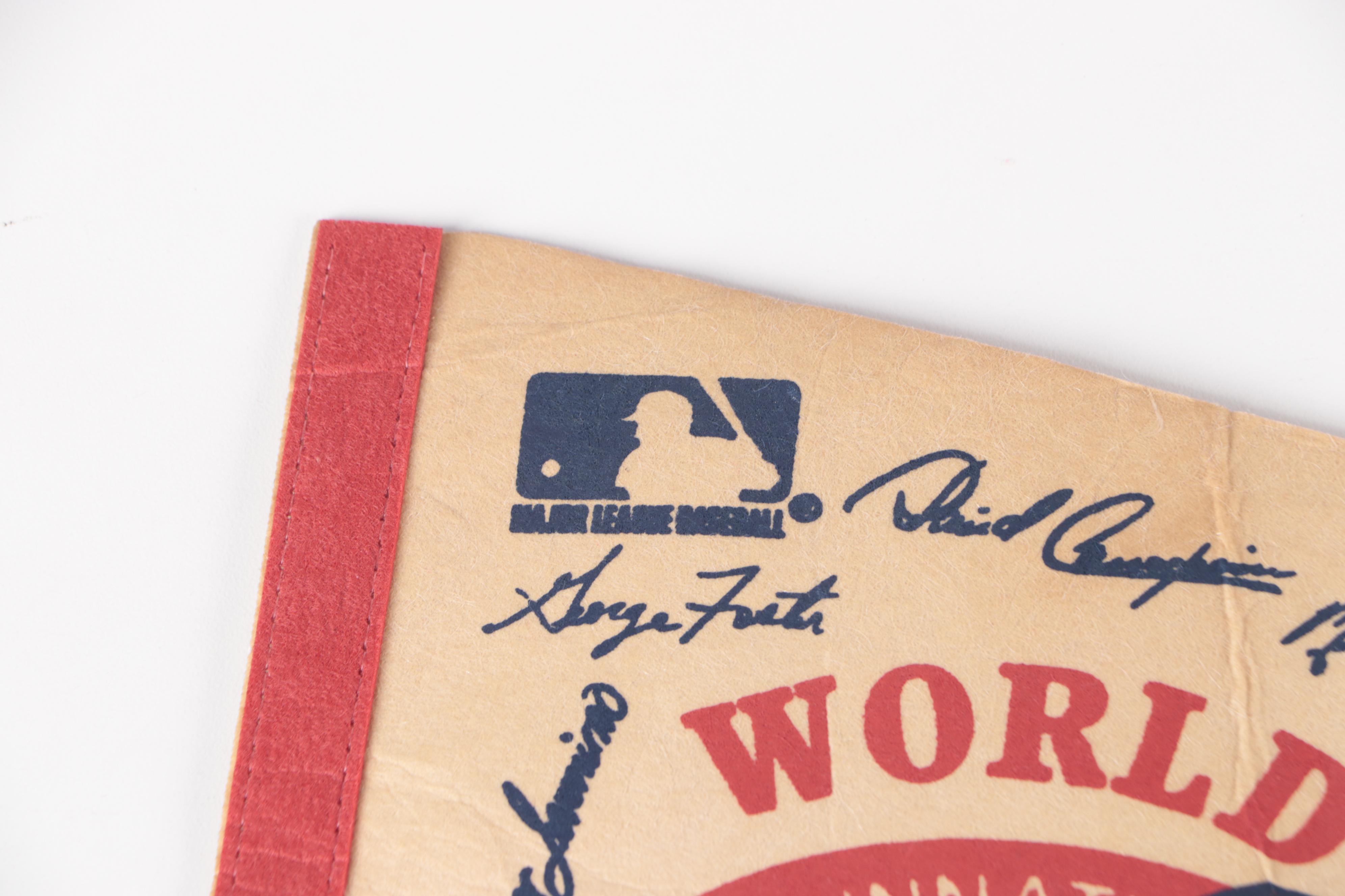 Vintage Cincinnati Reds Pennants, 1972–1976