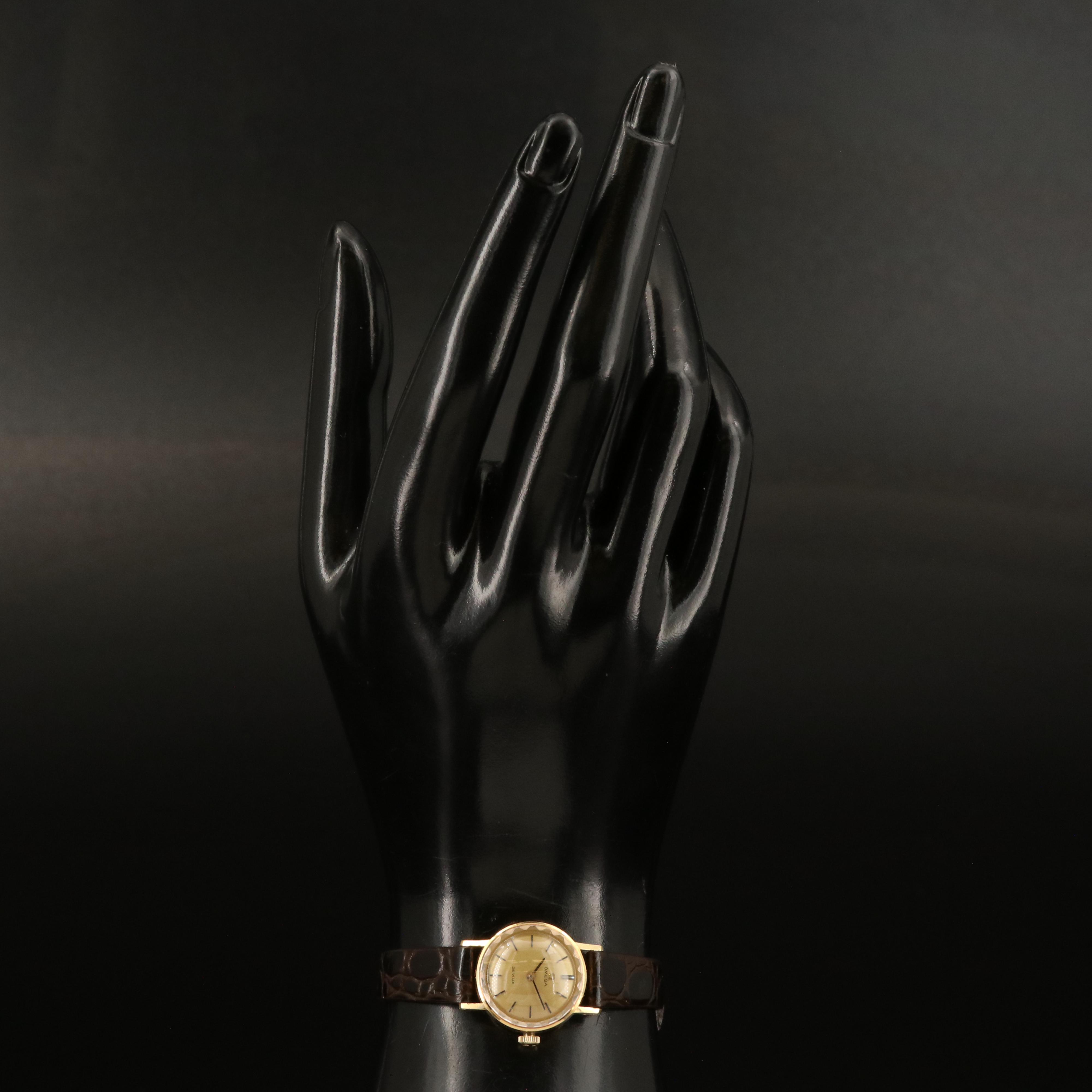 18K Omega DeVille Vintage Watch