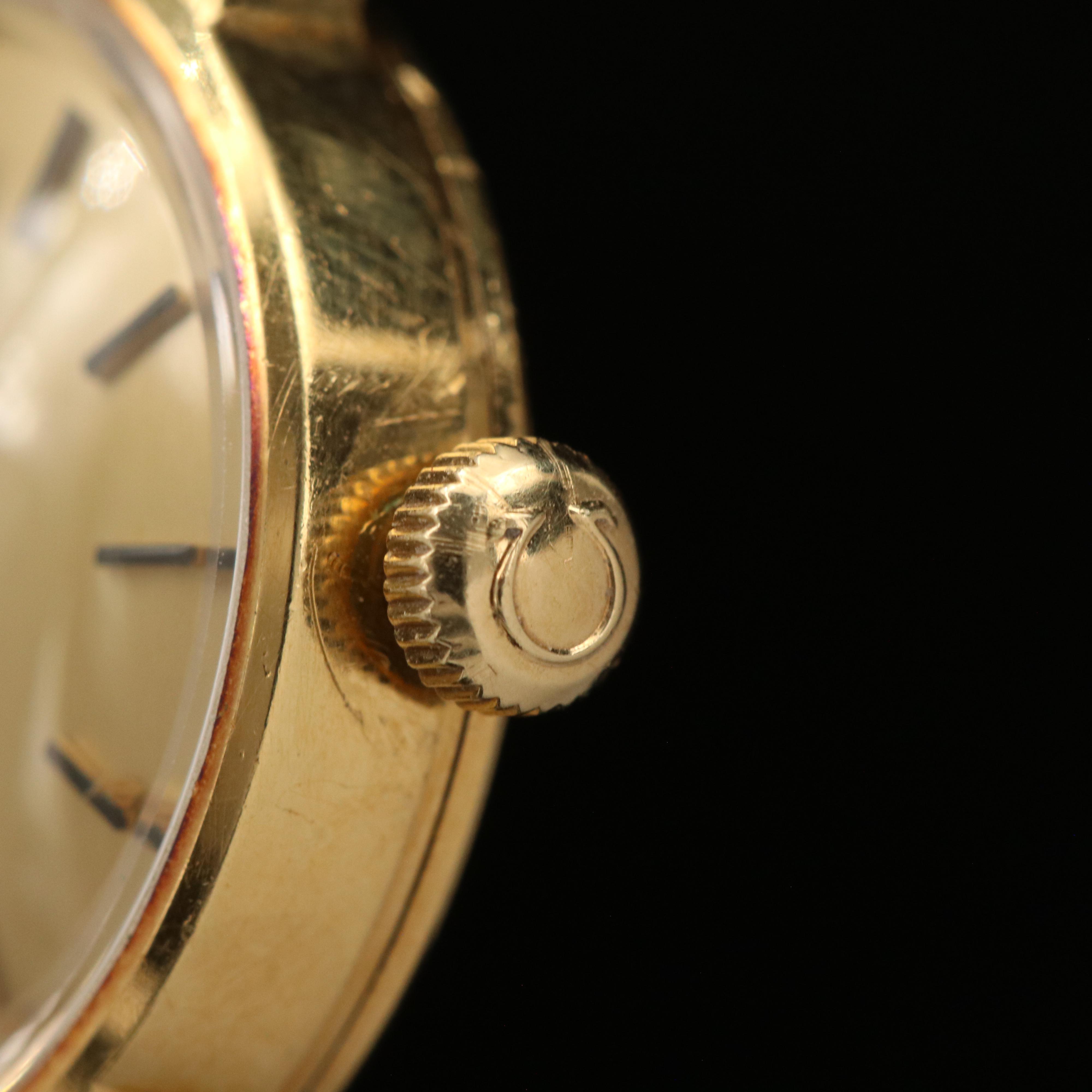 18K Omega DeVille Vintage Watch
