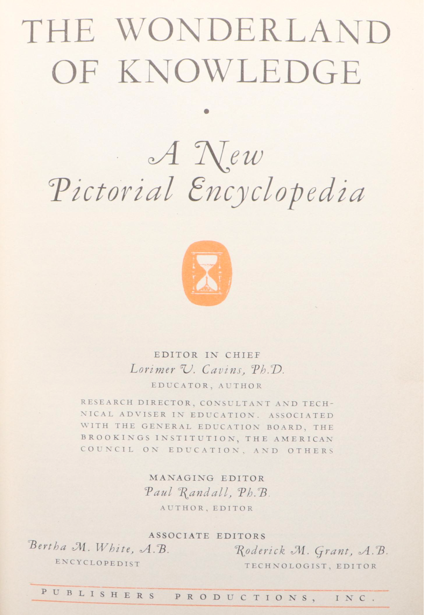"The Wonderland of Knowledge" Fifteen-Volume Set Edited by Lorimer V. Cavins