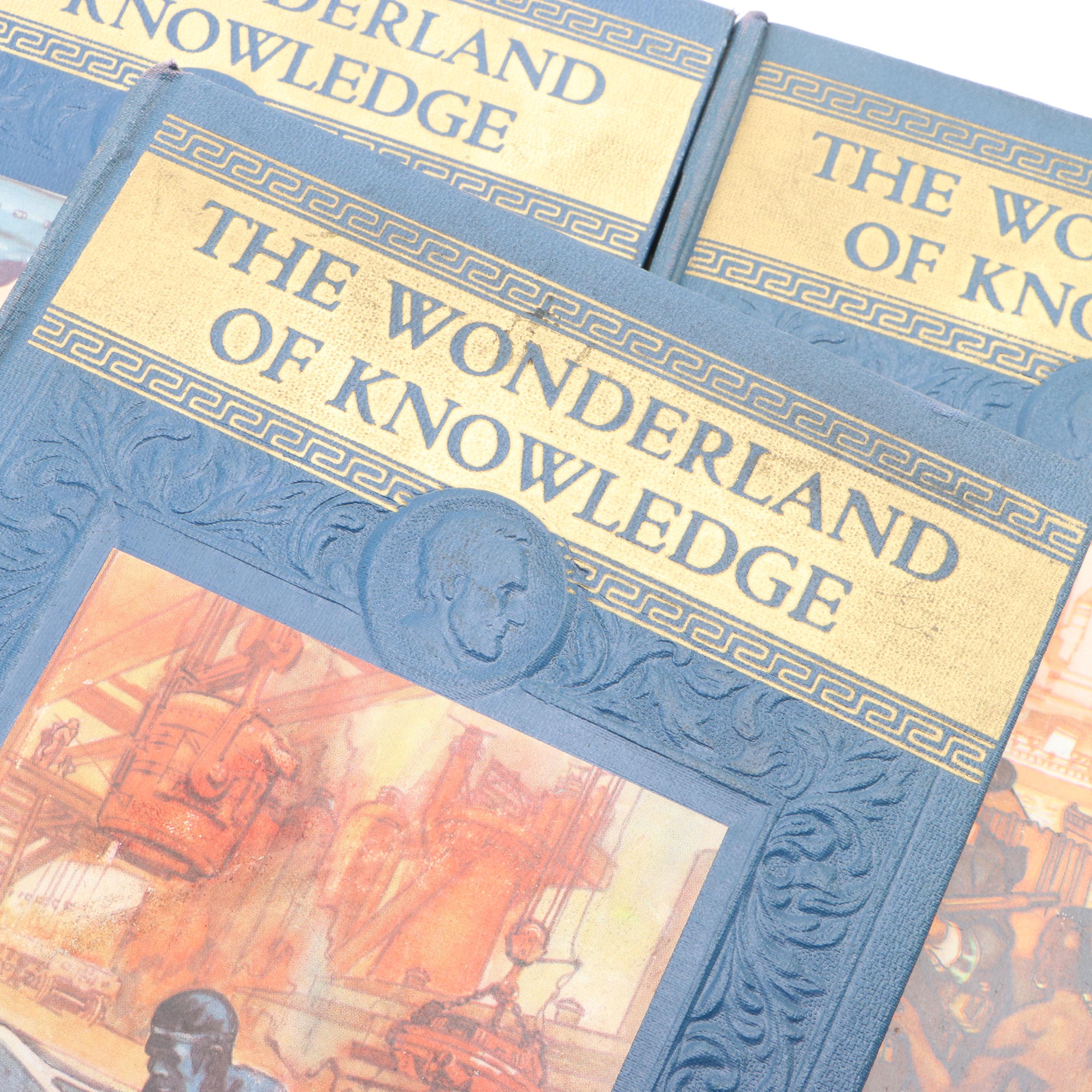 "The Wonderland of Knowledge" Fifteen-Volume Set Edited by Lorimer V. Cavins