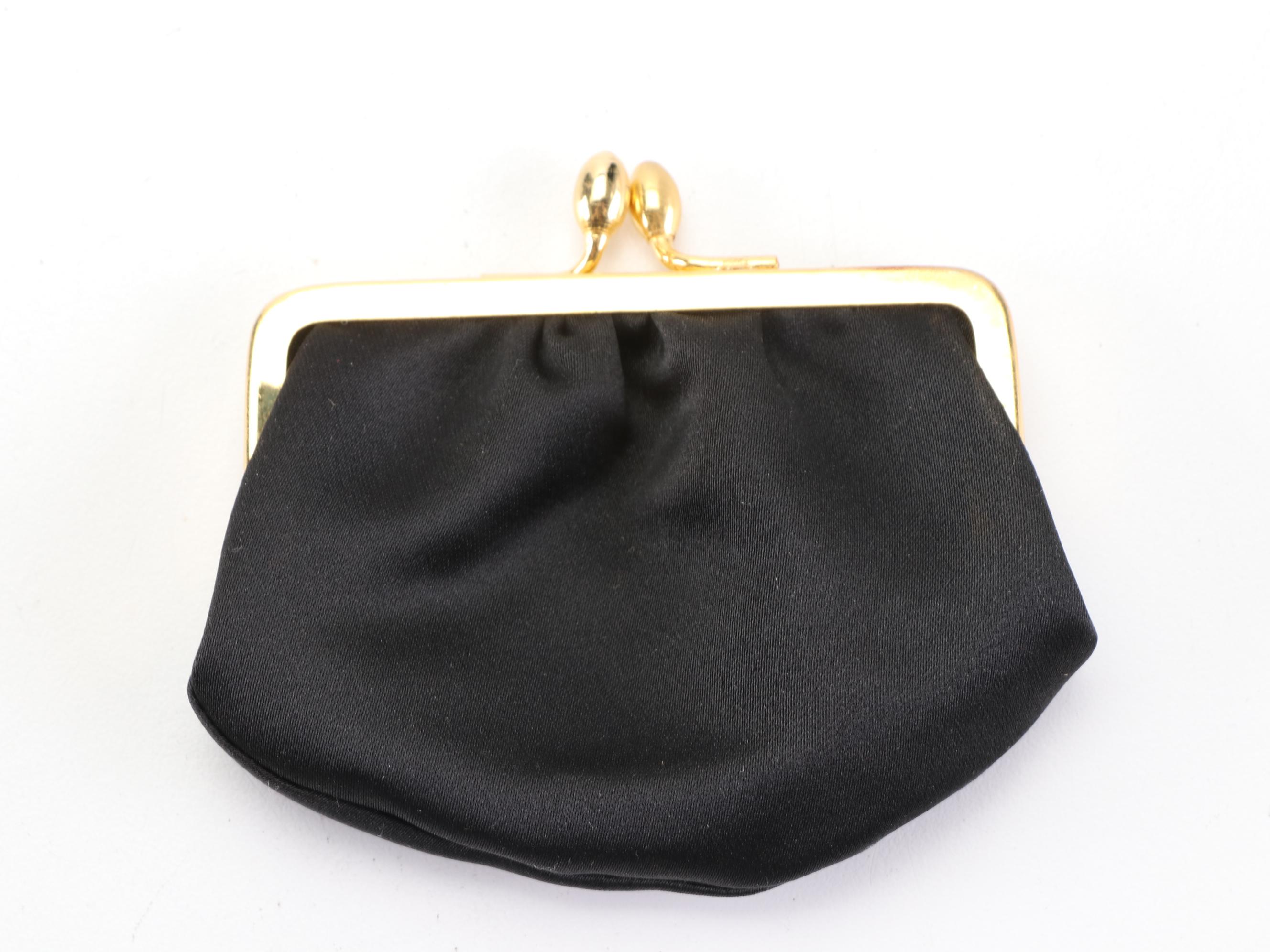 Vintage Judith Leiber Satin Clutch with Signed "The Artful Handbag" Book