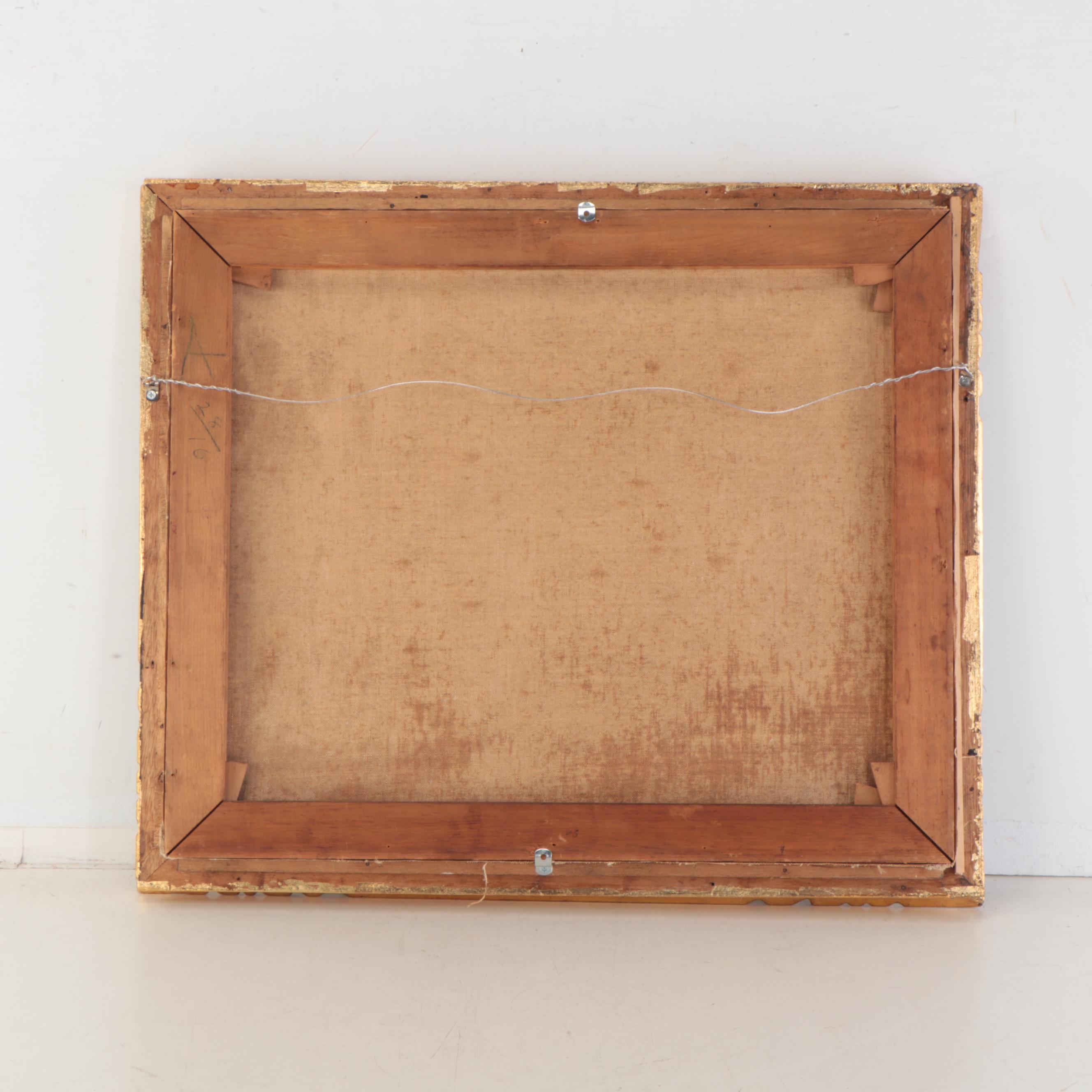 Winter Landscape Oil Painting